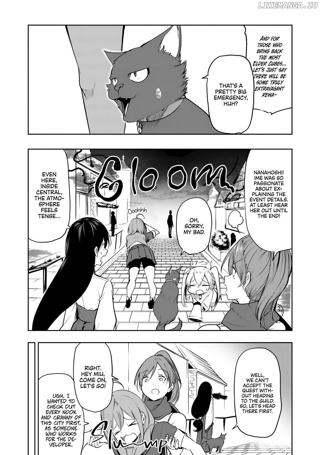 Neko Ni Tenseishita Kedo Hima Nano De Gamer Joshi To Issho Ni Vrmmo Wo Suru Chapter 11 - page 22