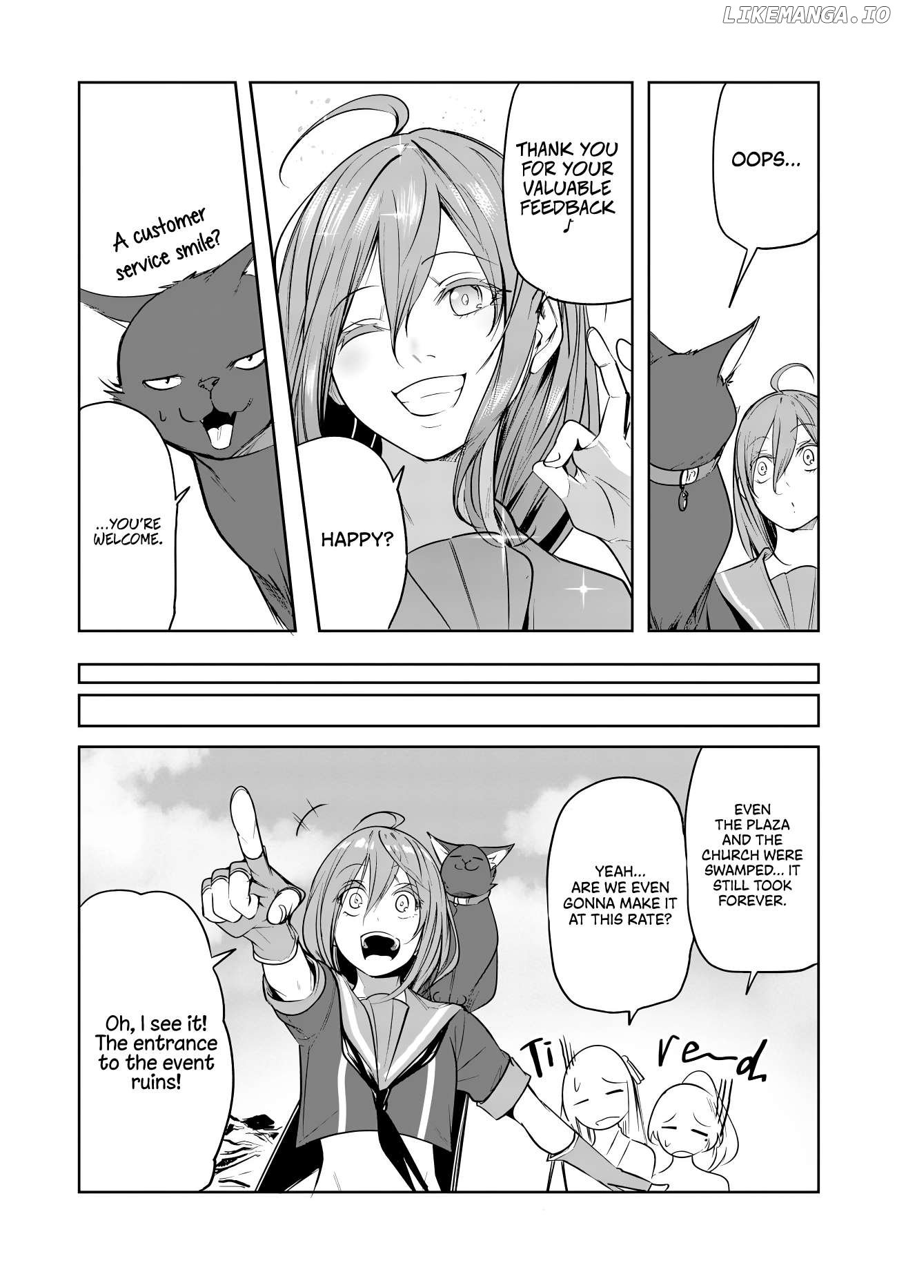 Neko Ni Tenseishita Kedo Hima Nano De Gamer Joshi To Issho Ni Vrmmo Wo Suru Chapter 11 - page 24