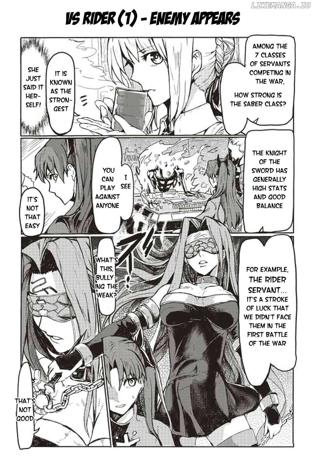 Fate/Mahjong Night - Seihai Sensou Chapter 85 - page 1