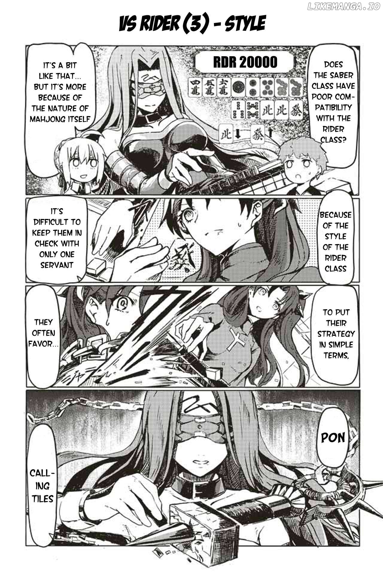 Fate/Mahjong Night - Seihai Sensou Chapter 87 - page 1