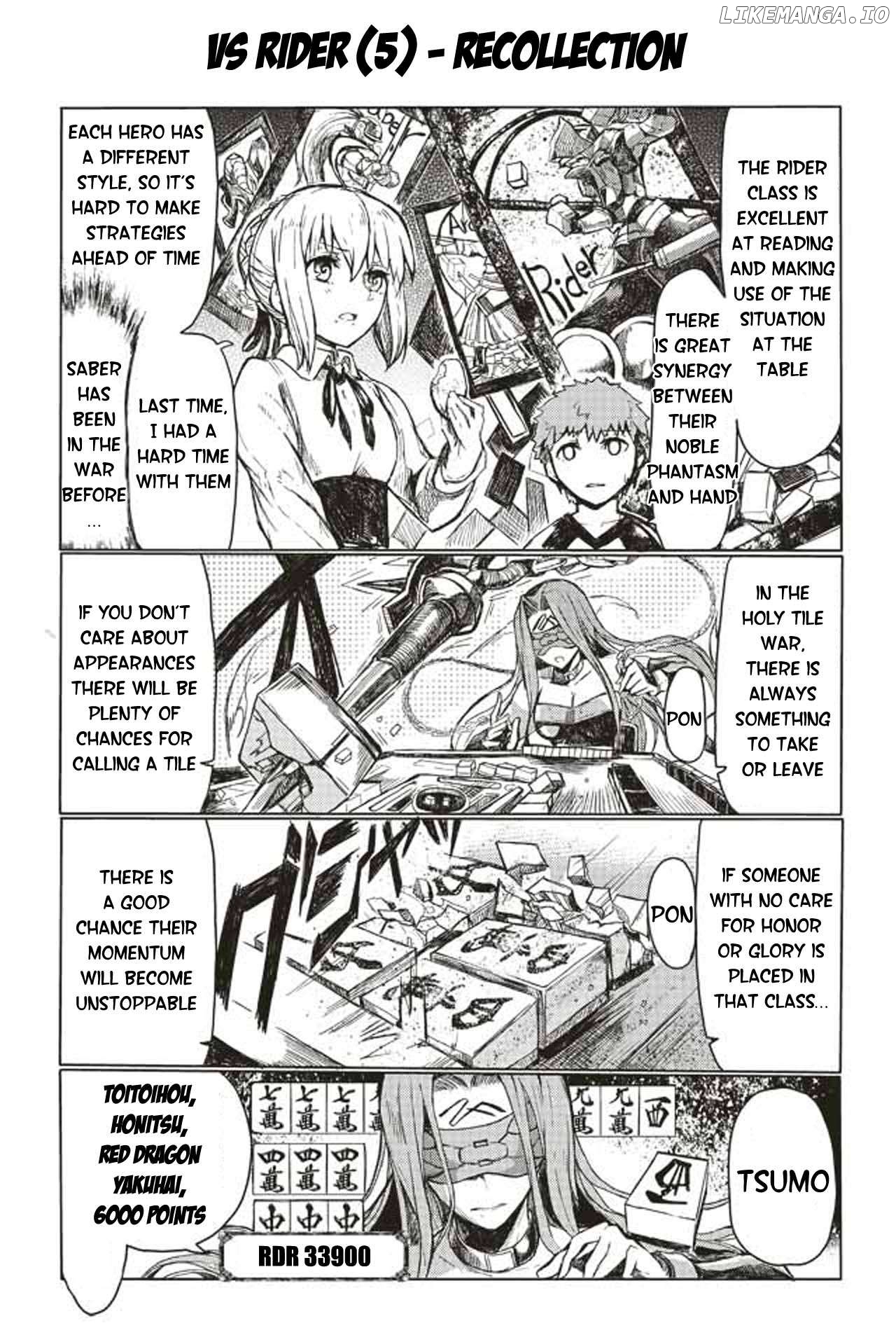 Fate/Mahjong Night - Seihai Sensou Chapter 89 - page 1