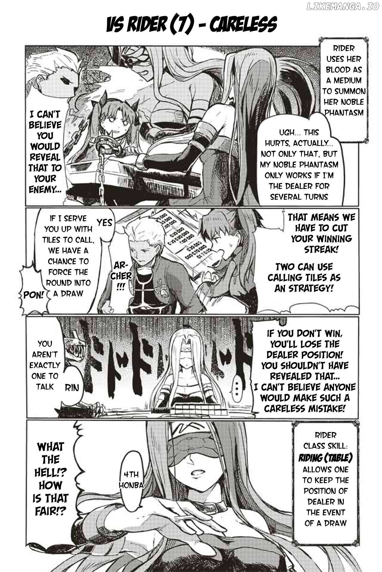 Fate/Mahjong Night - Seihai Sensou Chapter 91 - page 1