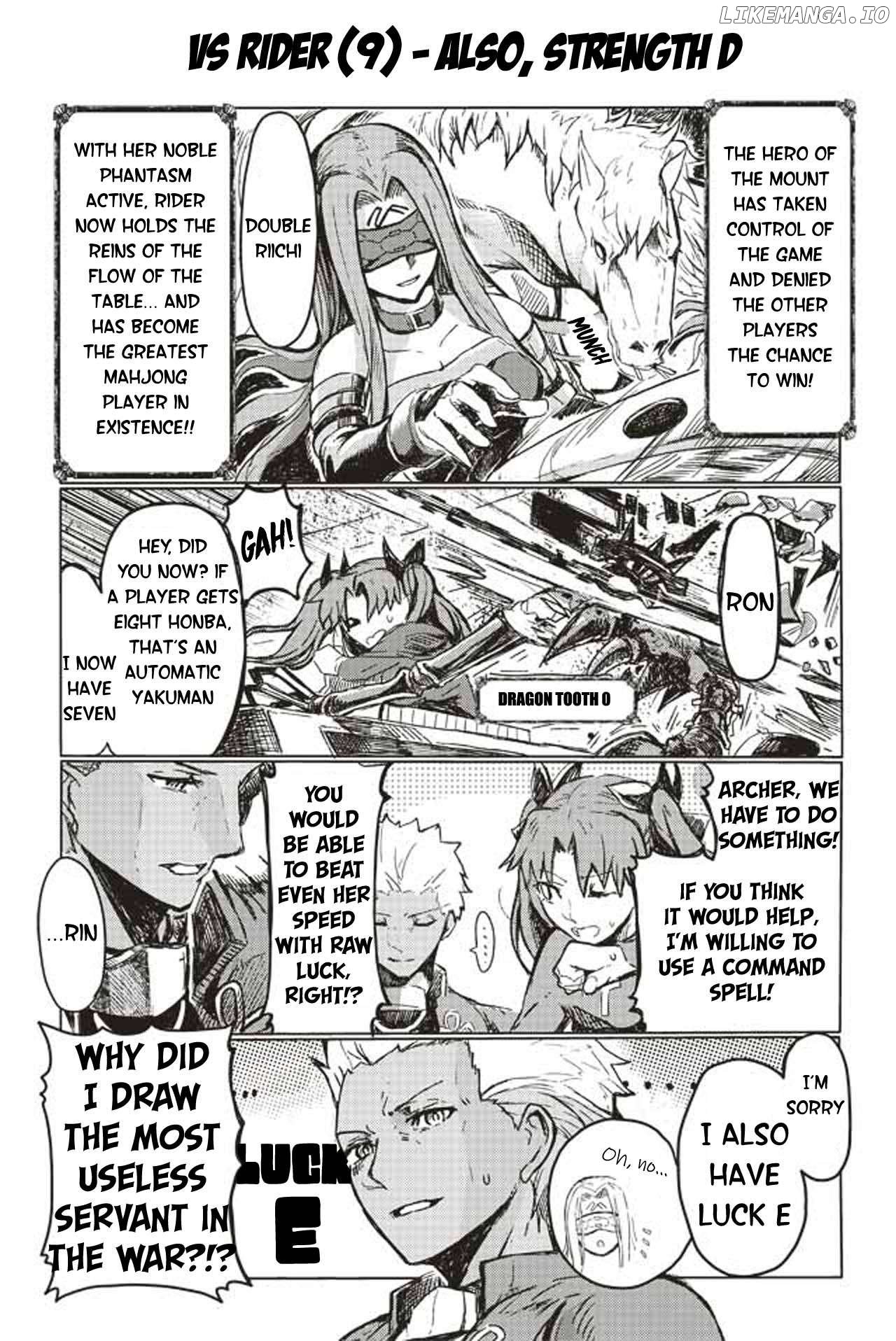 Fate/Mahjong Night - Seihai Sensou Chapter 93 - page 1