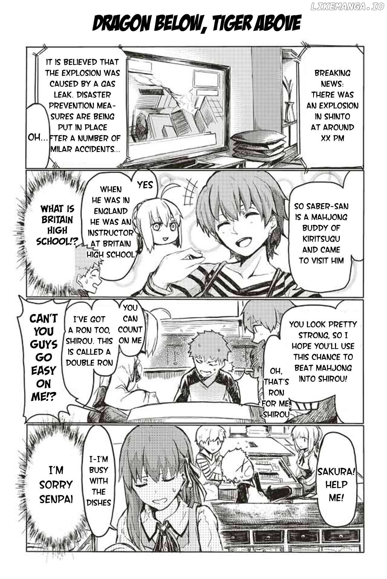 Fate/Mahjong Night - Seihai Sensou Chapter 95 - page 1
