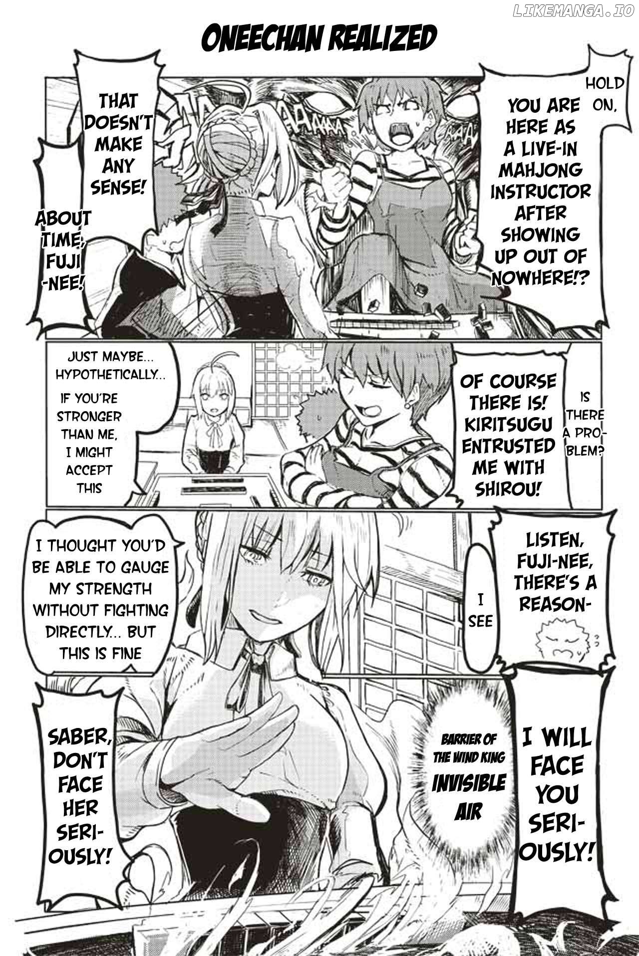 Fate/Mahjong Night - Seihai Sensou Chapter 96 - page 1