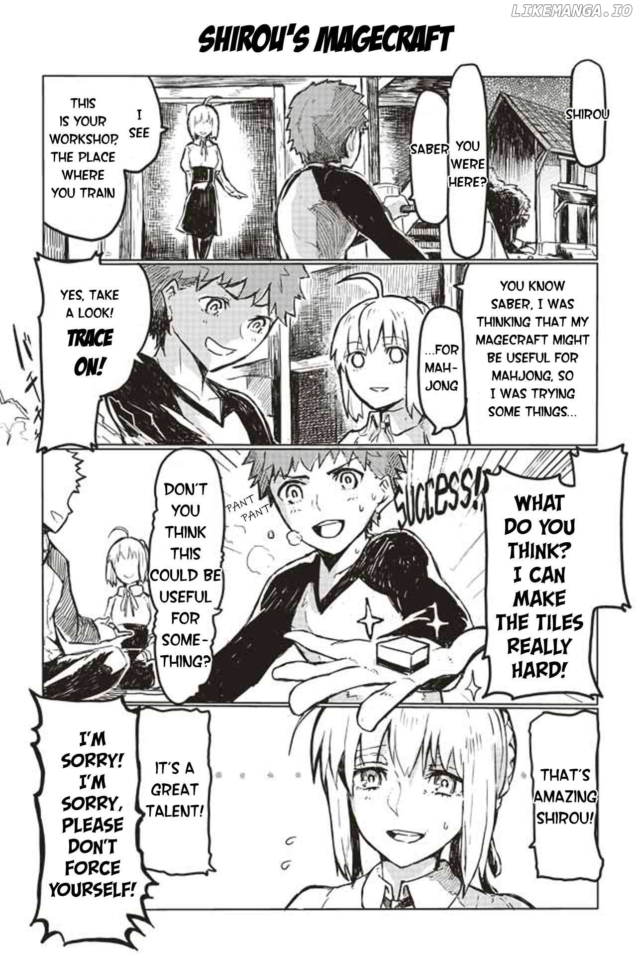 Fate/Mahjong Night - Seihai Sensou Chapter 98 - page 1