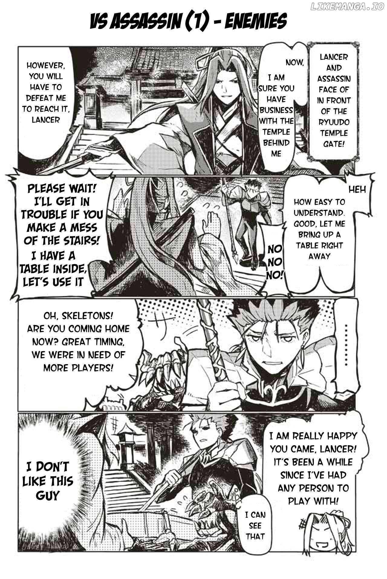 Fate/Mahjong Night - Seihai Sensou Chapter 101 - page 1