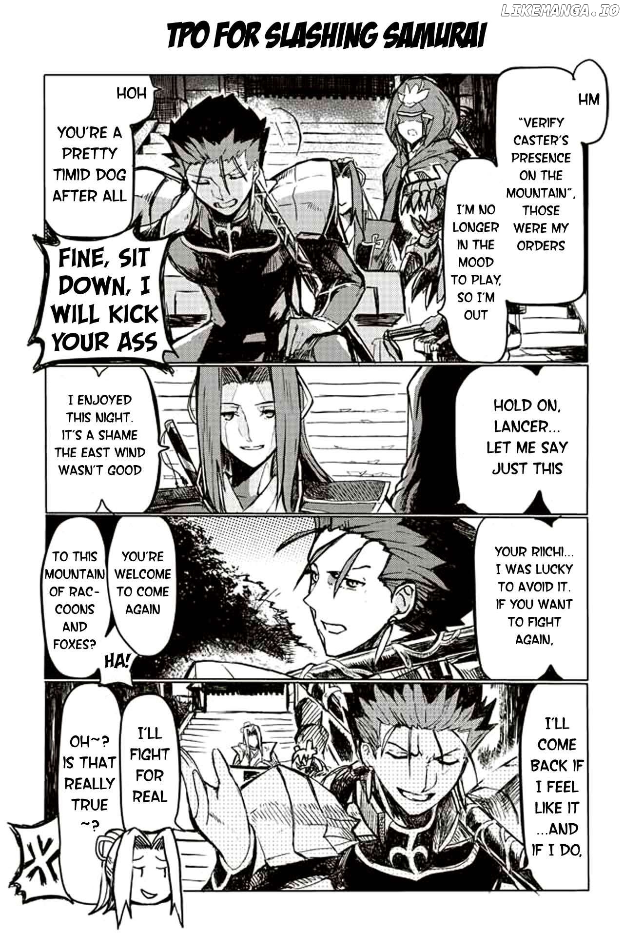 Fate/Mahjong Night - Seihai Sensou Chapter 110 - page 1