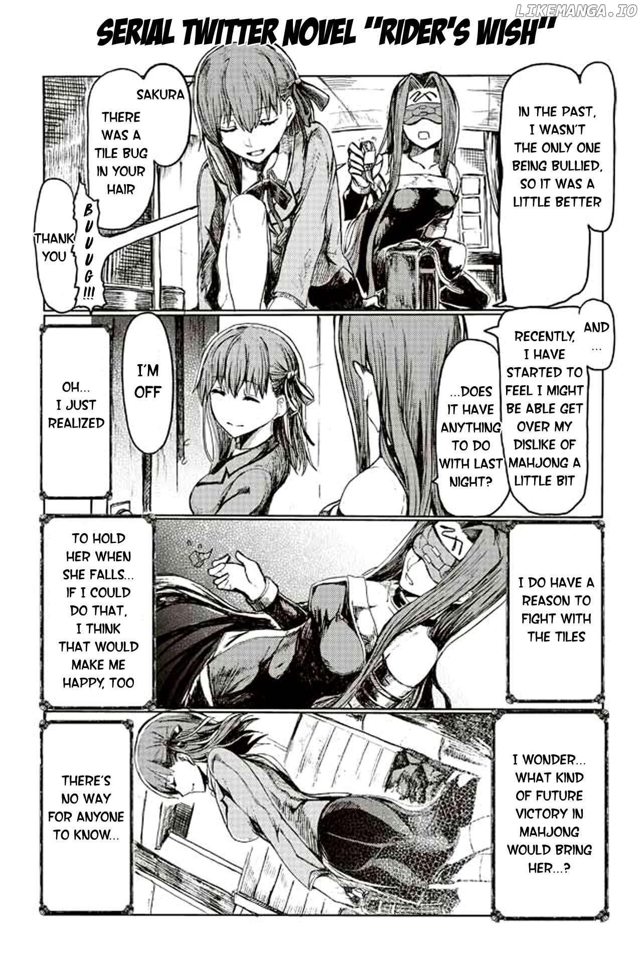 Fate/Mahjong Night - Seihai Sensou Chapter 120 - page 1