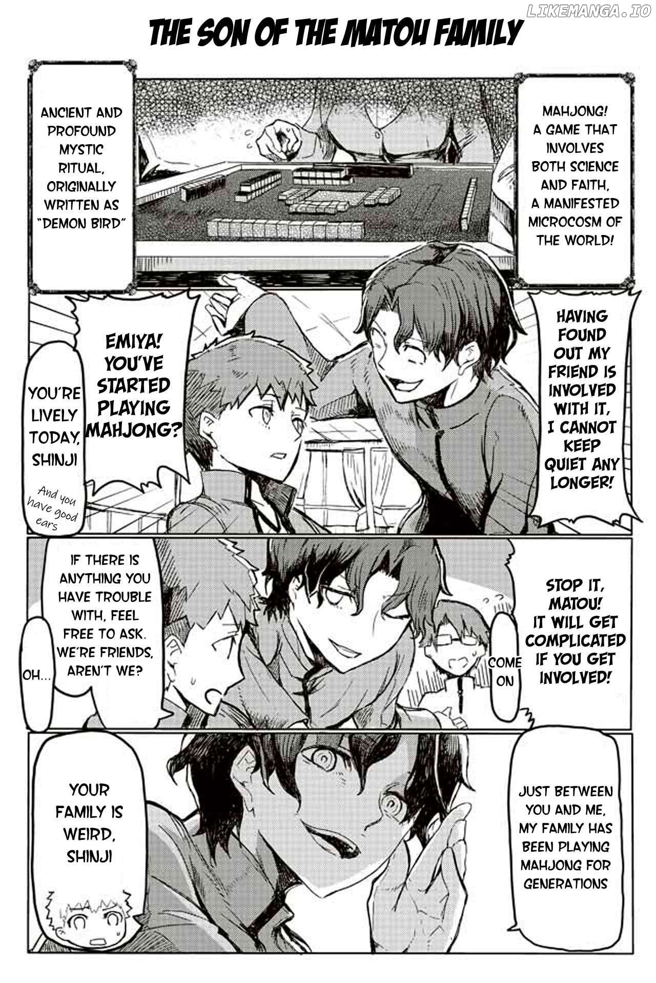 Fate/Mahjong Night - Seihai Sensou Chapter 131 - page 1