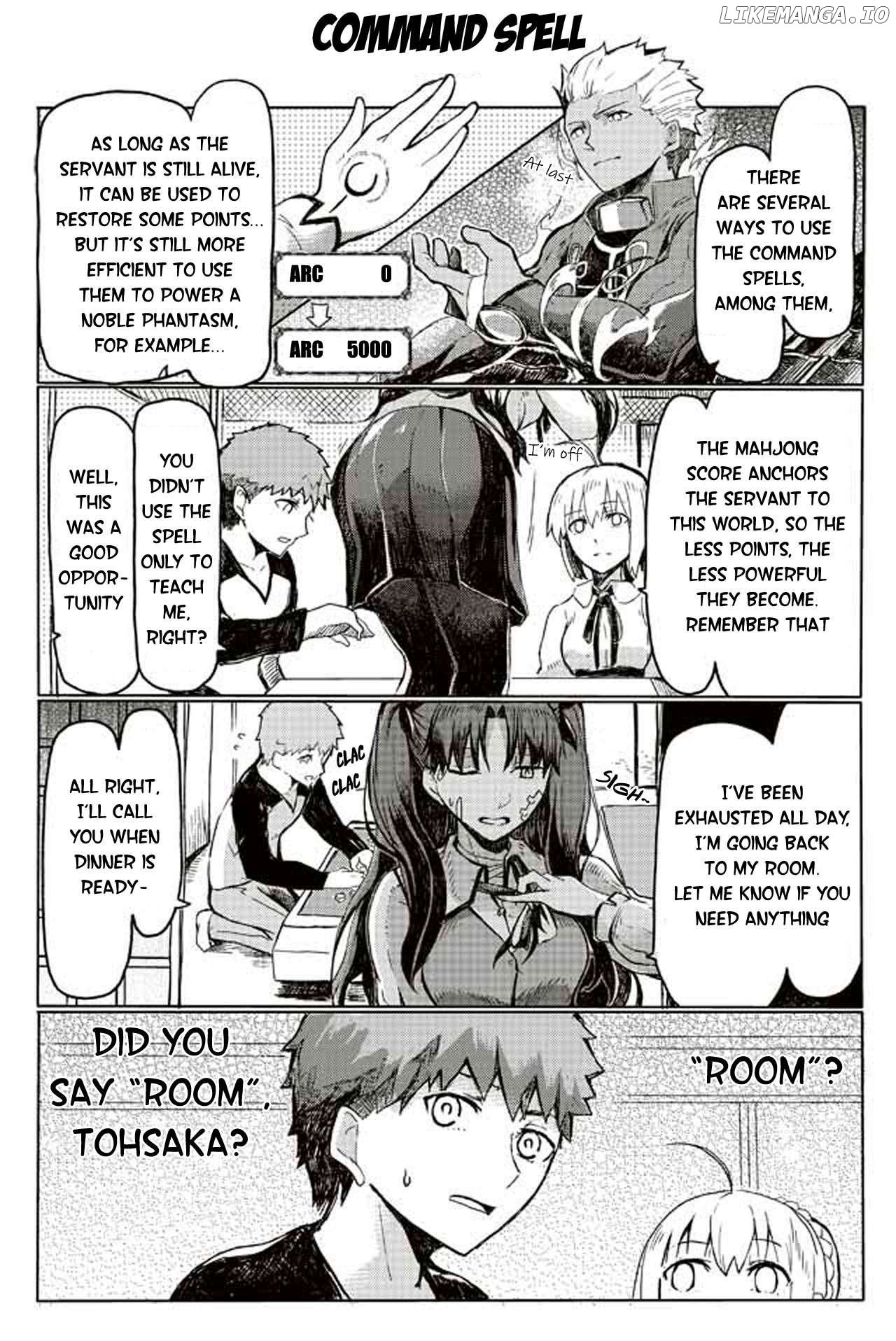 Fate/Mahjong Night - Seihai Sensou Chapter 144 - page 1