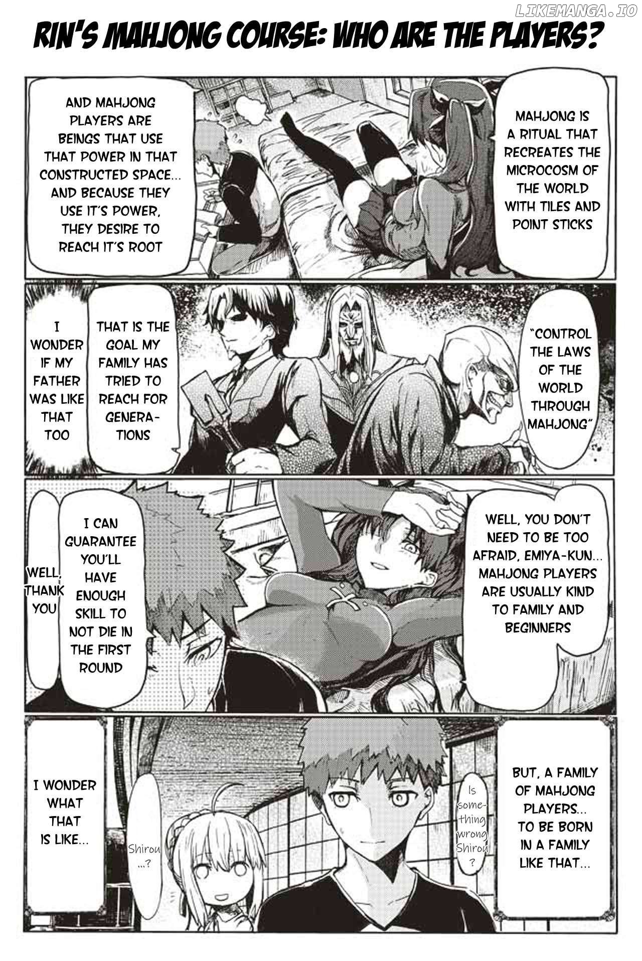 Fate/Mahjong Night - Seihai Sensou Chapter 149 - page 1