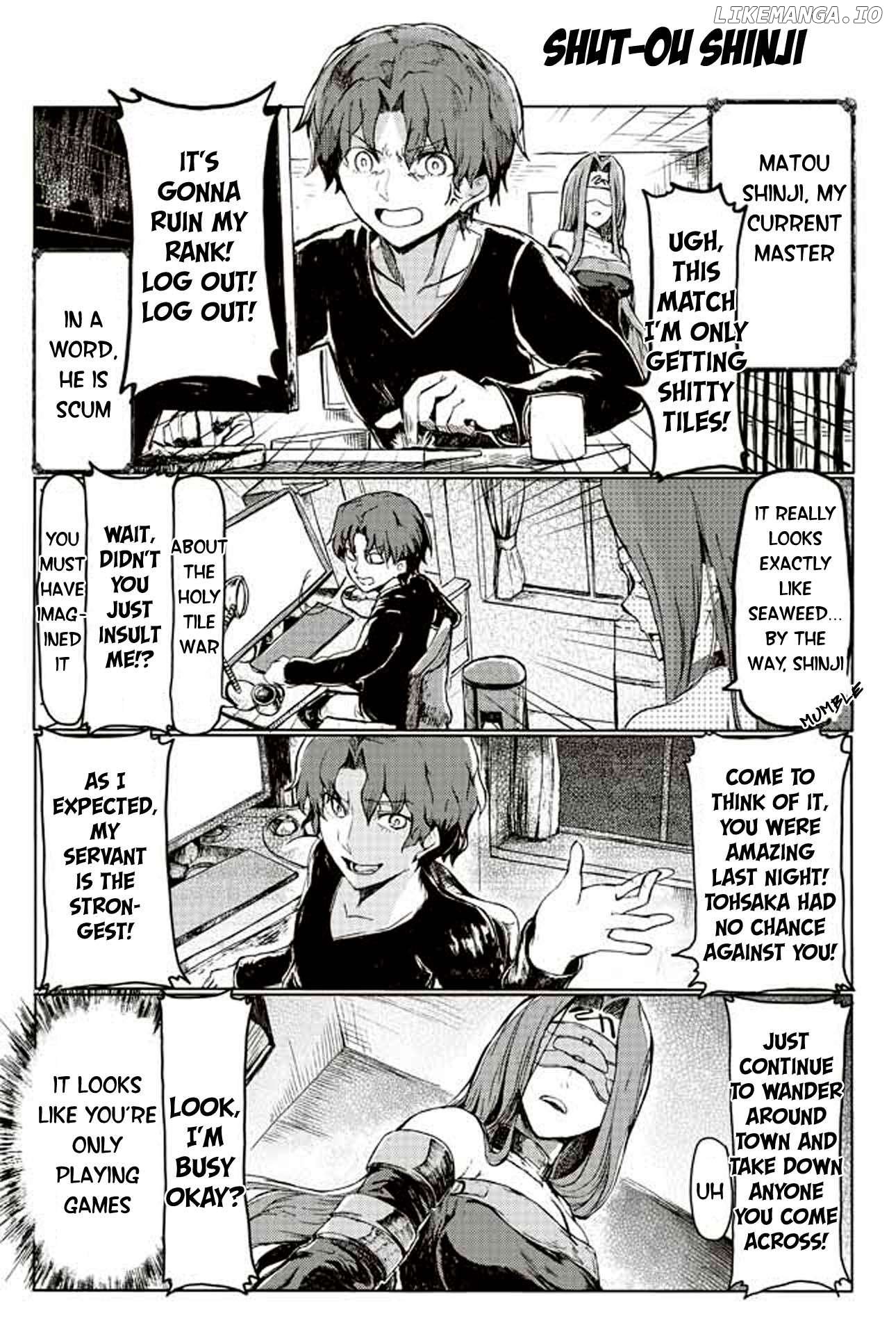Fate/Mahjong Night - Seihai Sensou Chapter 151 - page 1