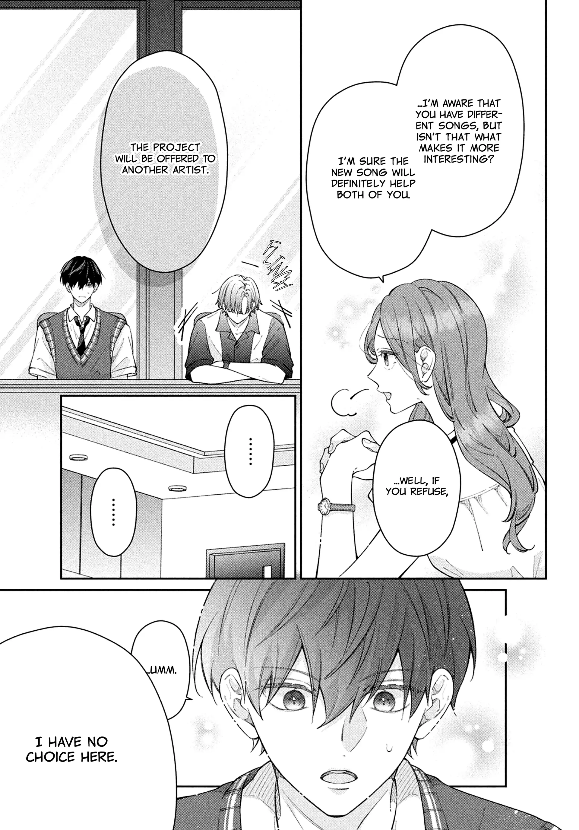 Utsumi-kun no Koi no Uta Chapter 13 - page 5