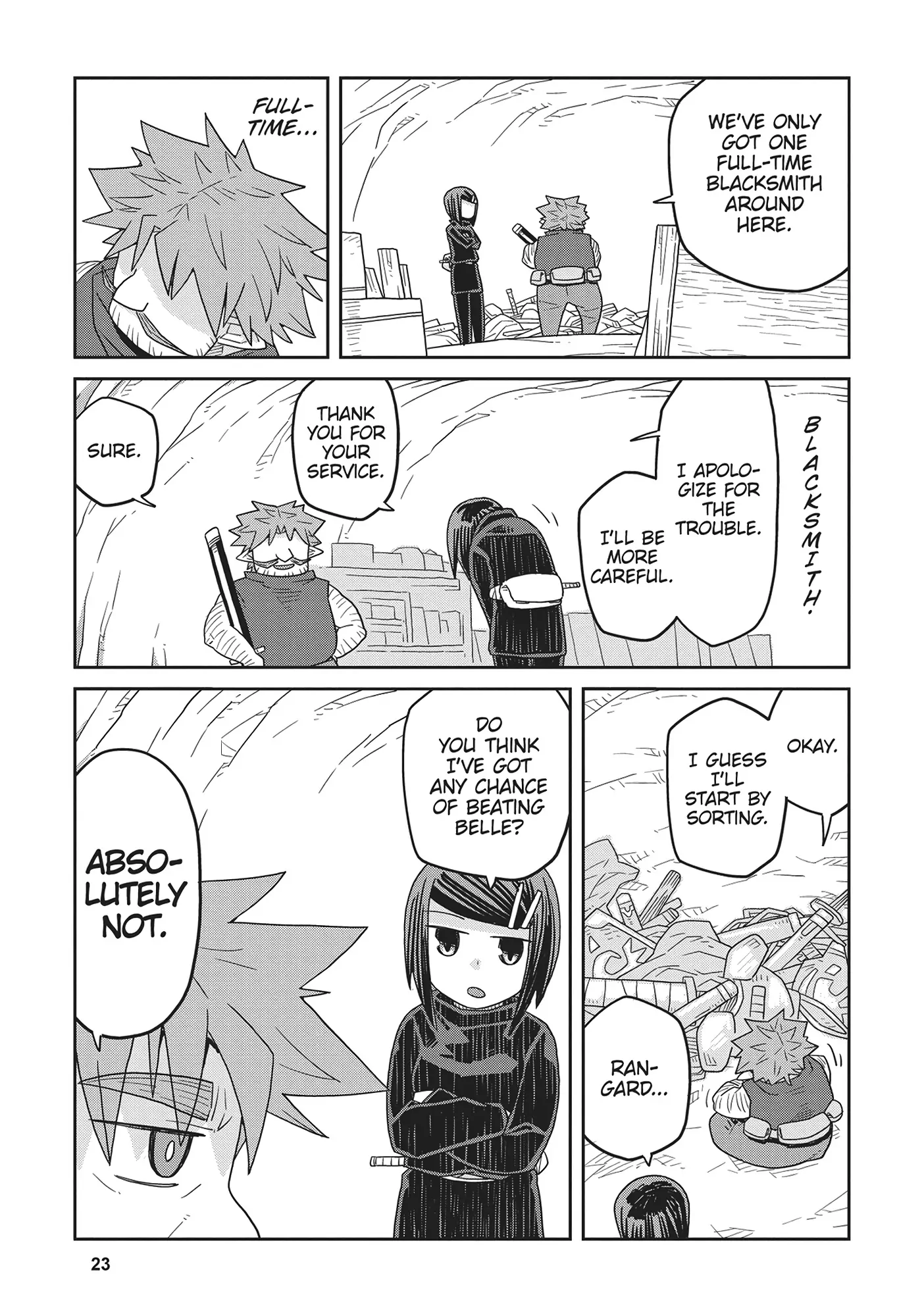 Dungeon no Naka Hito Chapter 32 - page 11