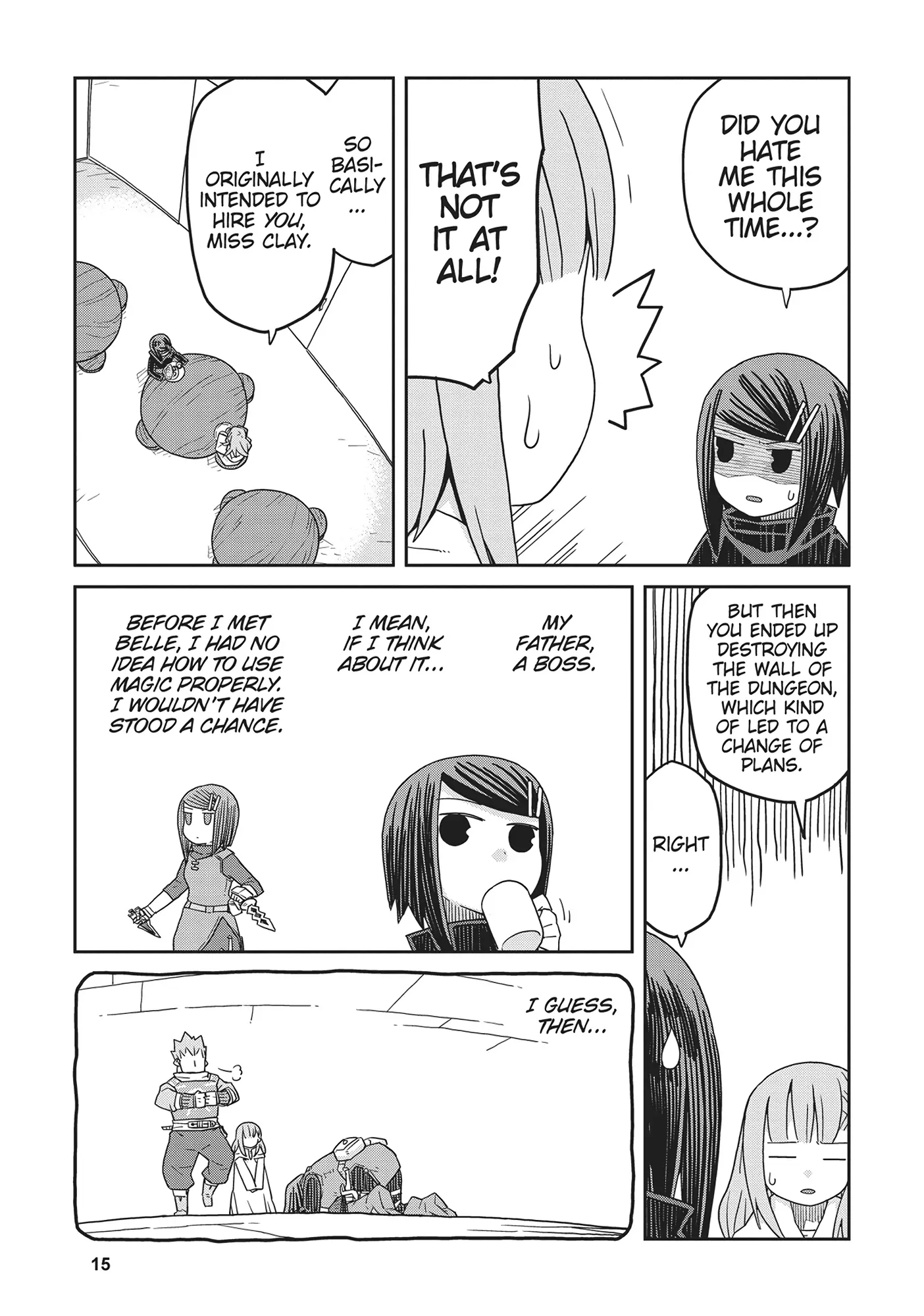 Dungeon no Naka Hito Chapter 32 - page 3