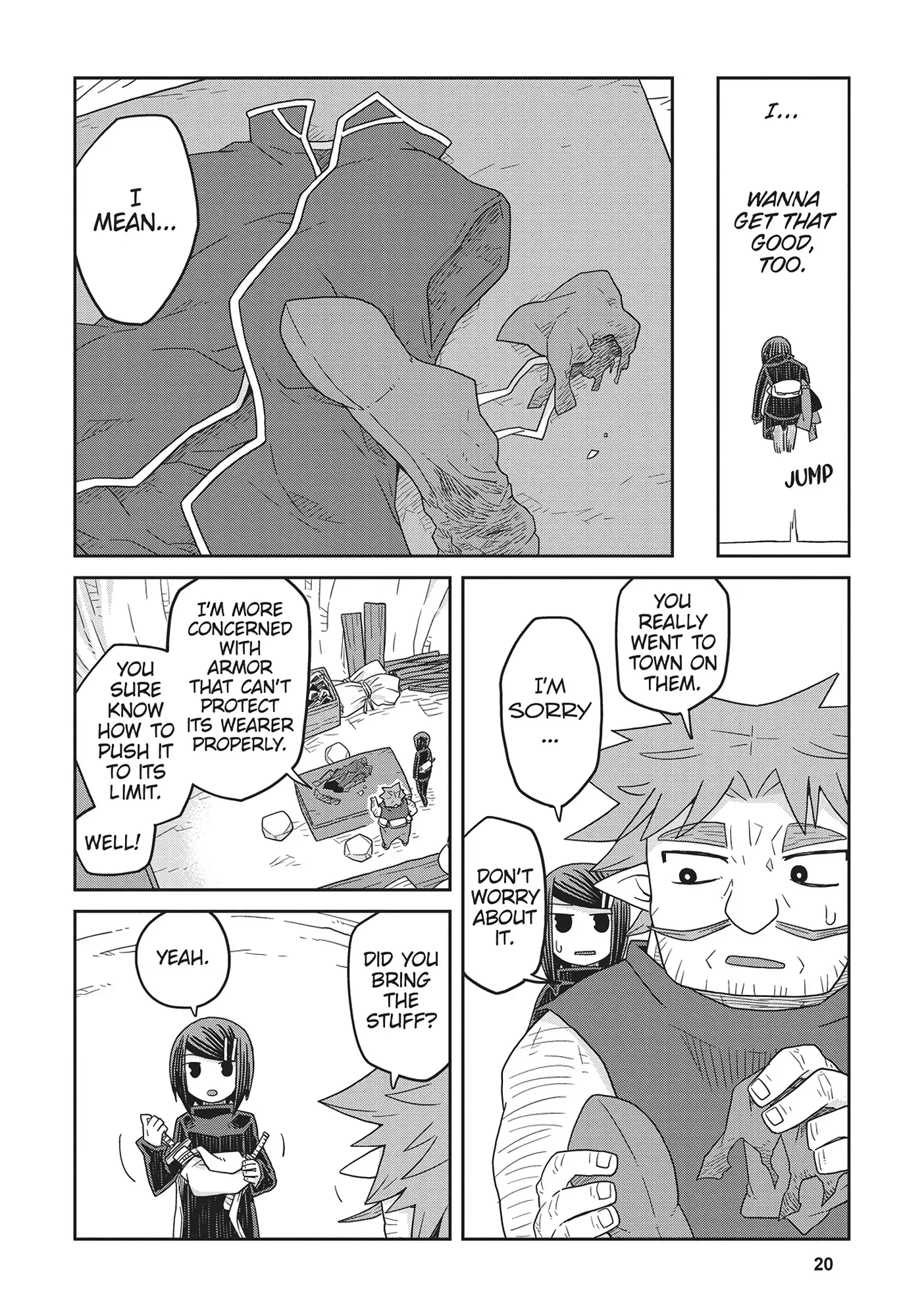 Dungeon no Naka Hito Chapter 32 - page 8