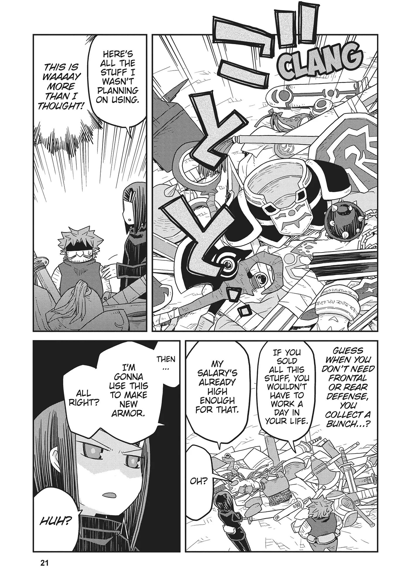 Dungeon no Naka Hito Chapter 32 - page 9