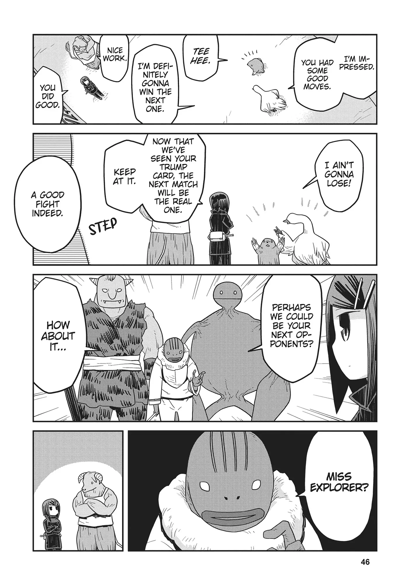 Dungeon no Naka Hito Chapter 33 - page 16