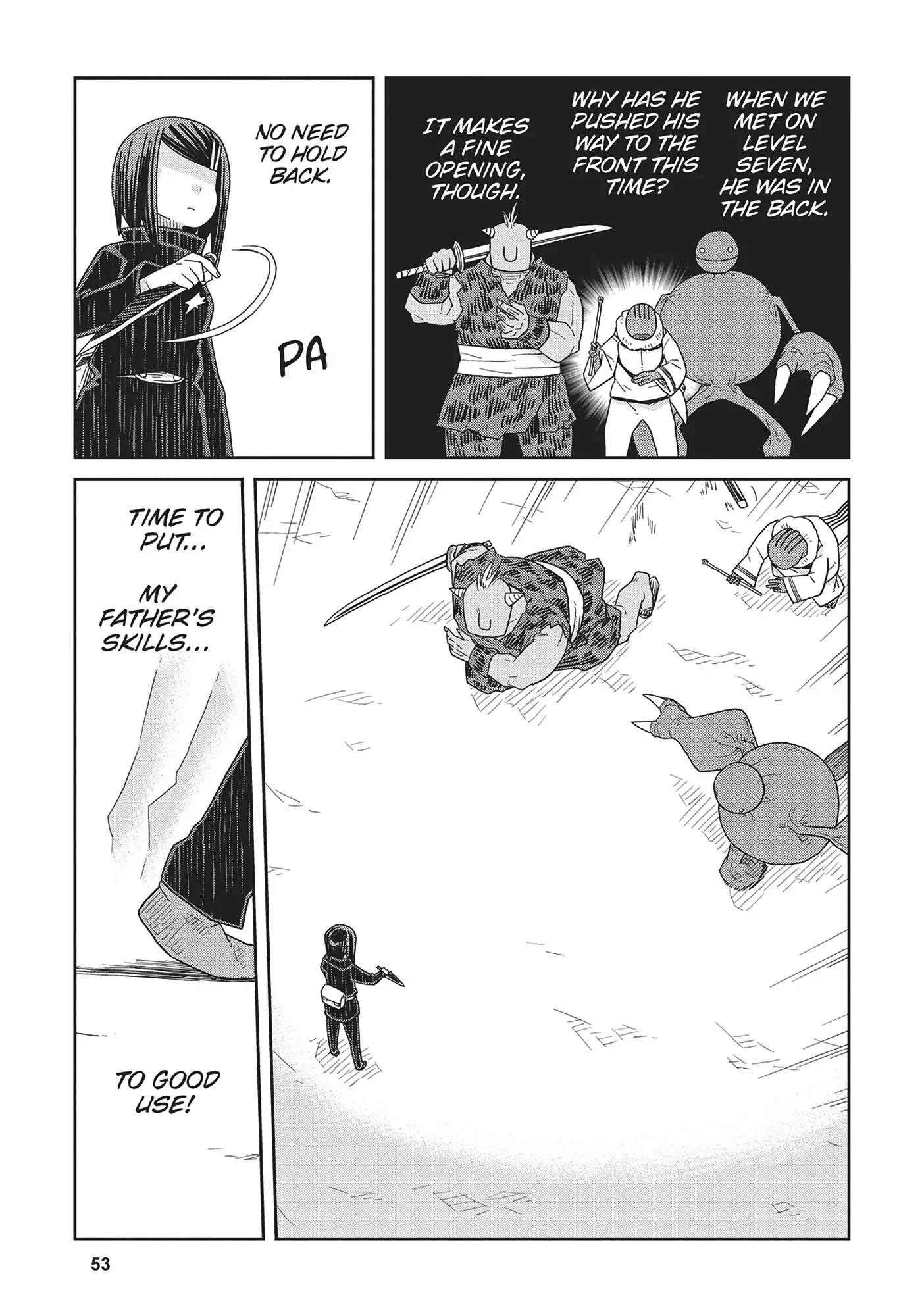 Dungeon no Naka Hito Chapter 33 - page 23