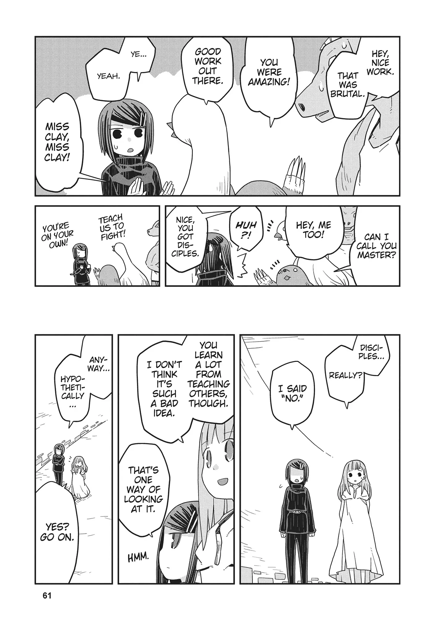 Dungeon no Naka Hito Chapter 33 - page 31