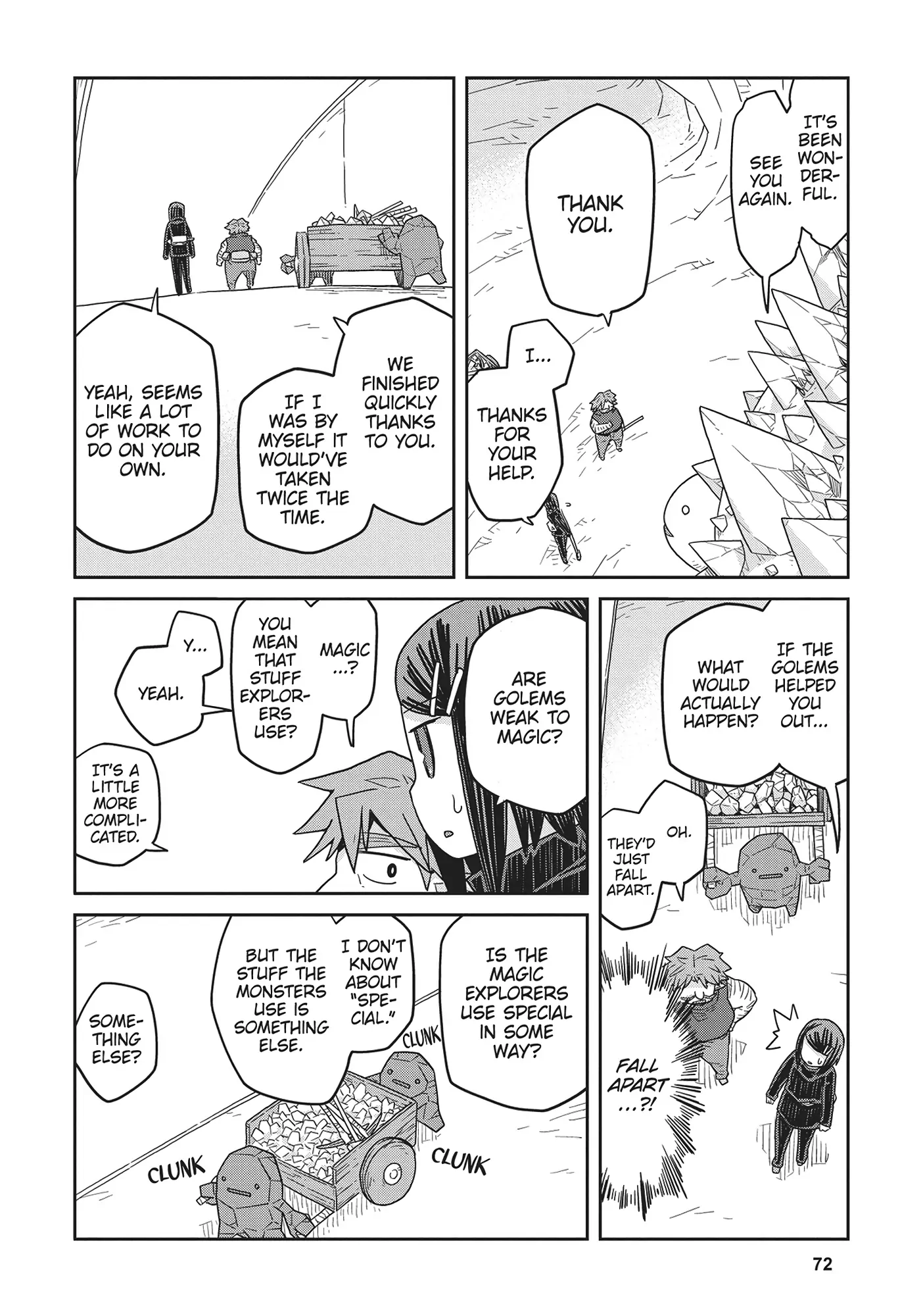 Dungeon no Naka Hito Chapter 34 - page 8