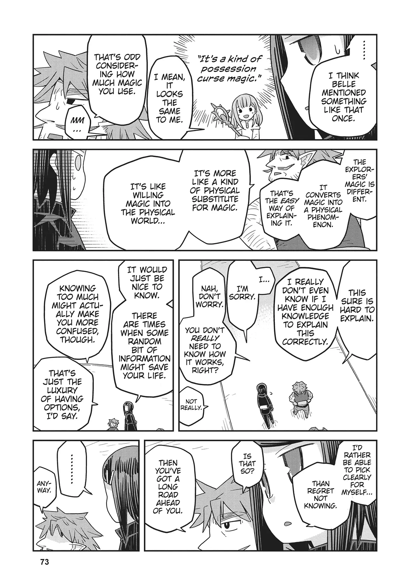 Dungeon no Naka Hito Chapter 34 - page 9
