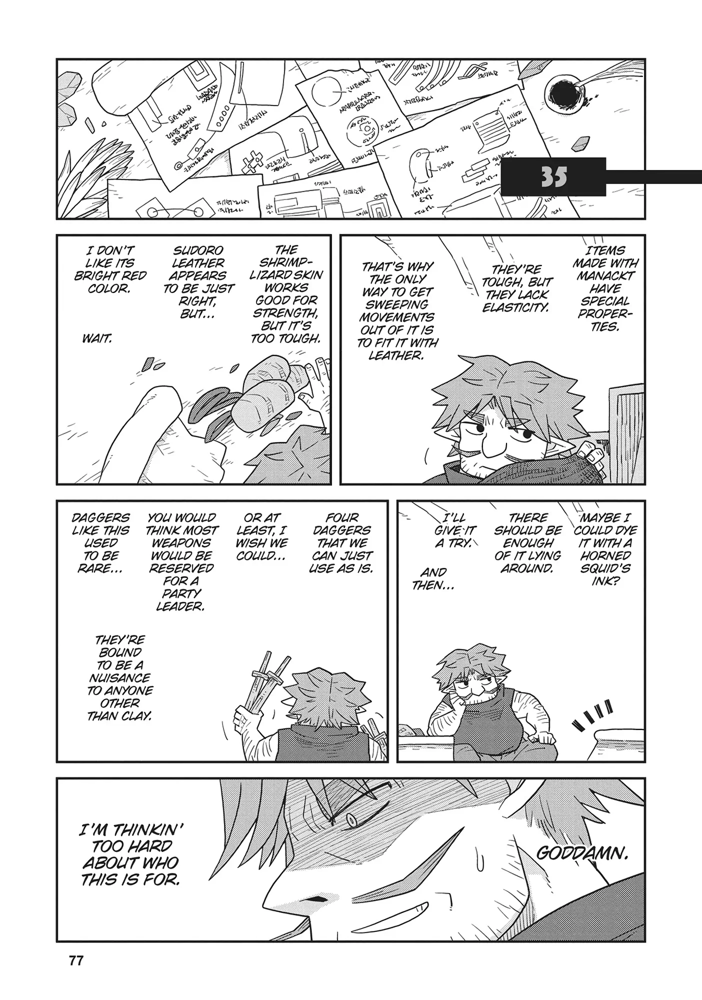 Dungeon no Naka Hito Chapter 35 - page 1