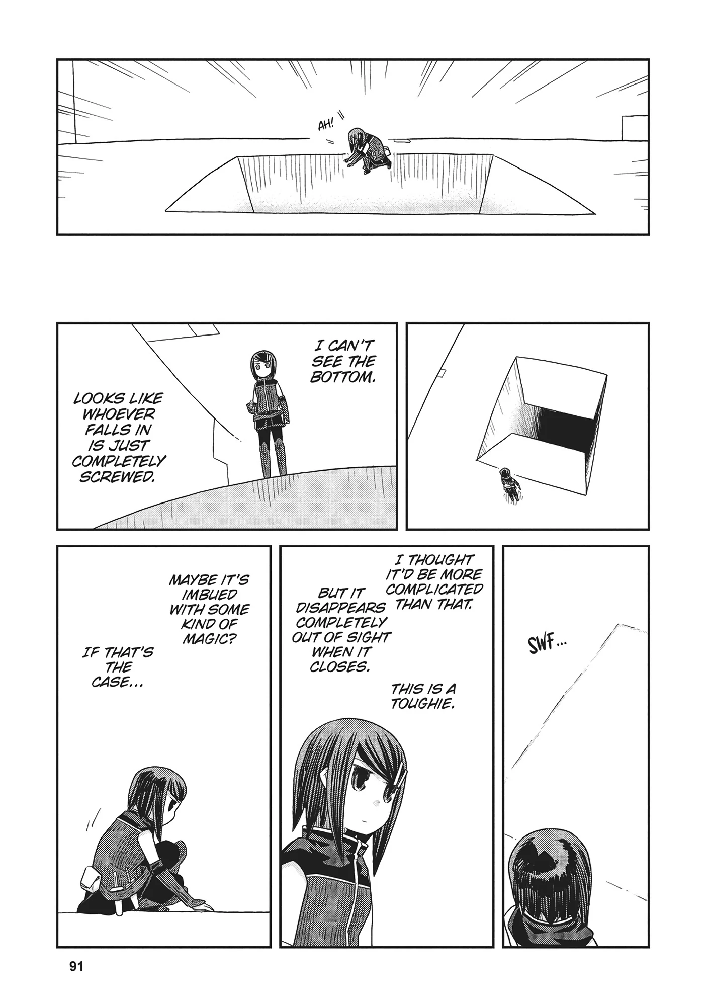 Dungeon no Naka Hito Chapter 35 - page 15