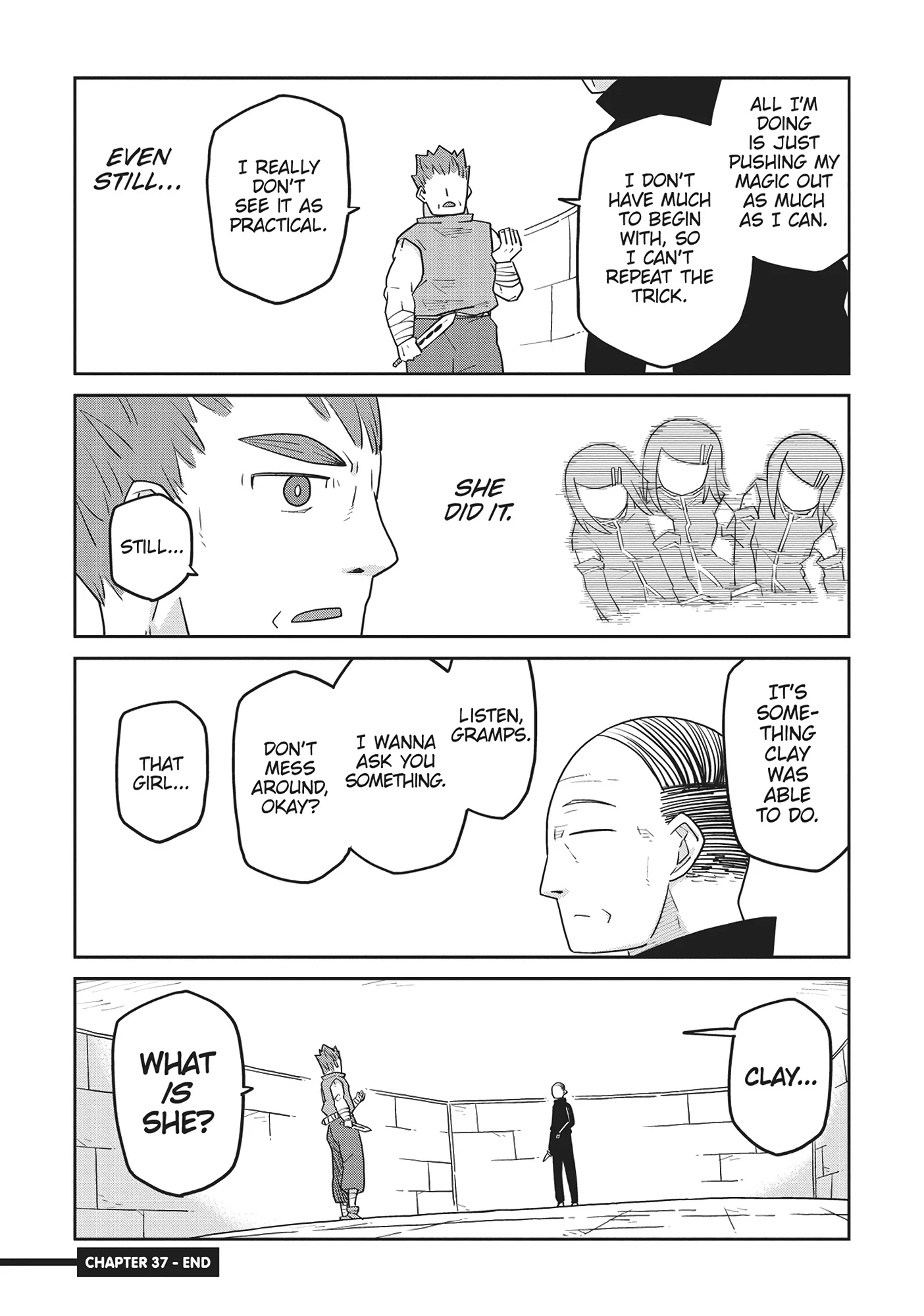 Dungeon no Naka Hito Chapter 37 - page 22