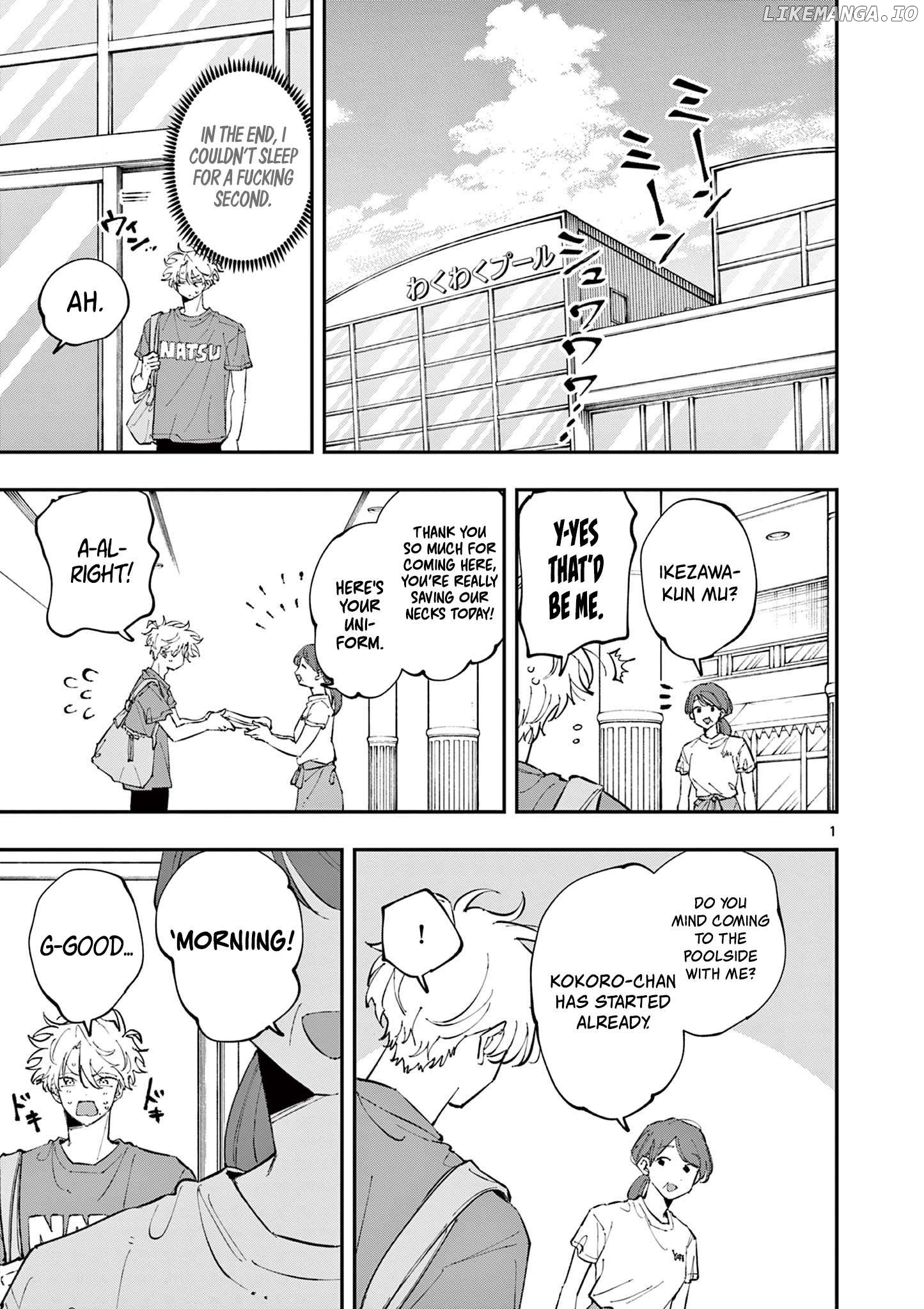 The Person Sitting Next to Me Looking at Me with Perverted Eyes Chapter 53 - page 1