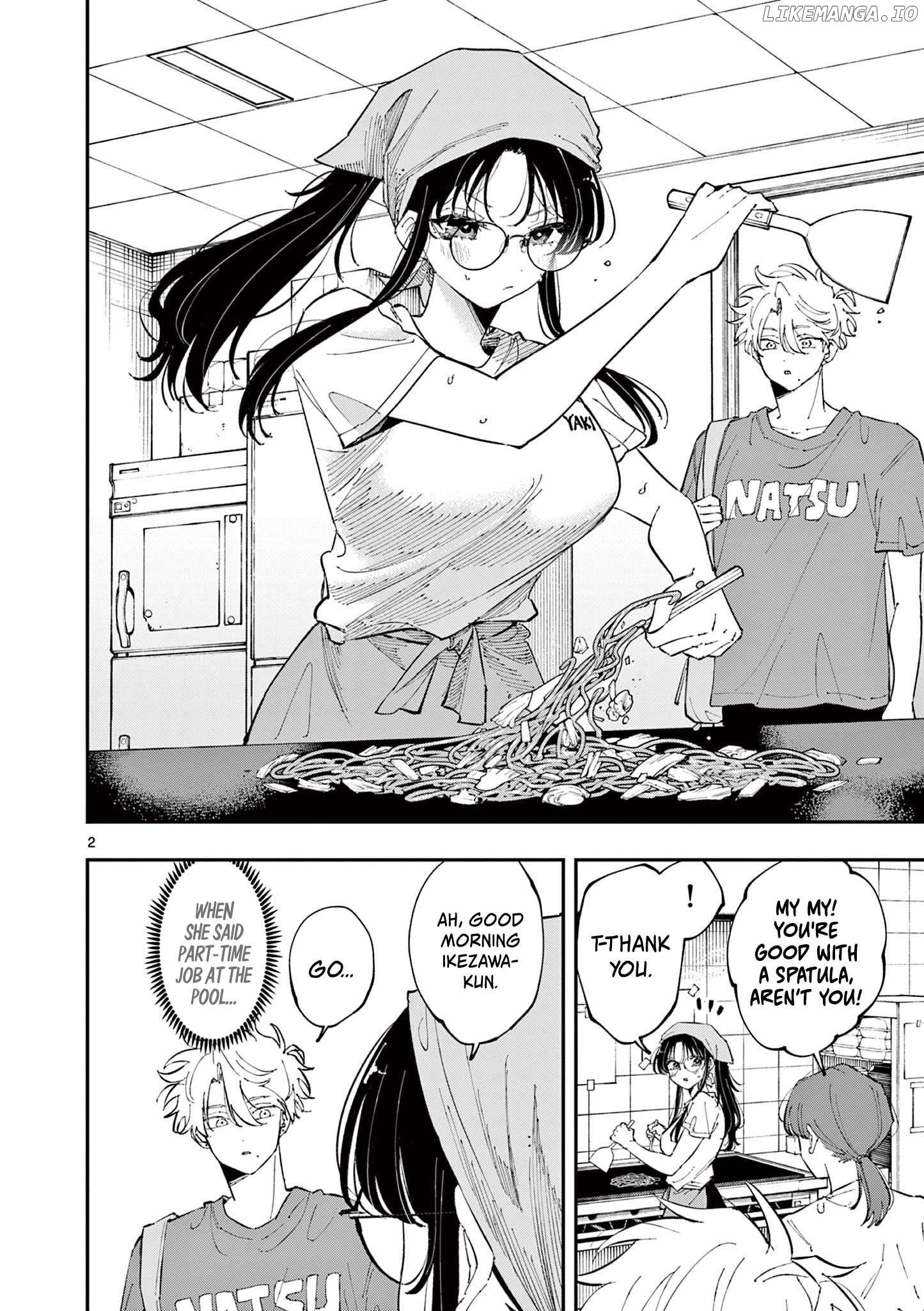 The Person Sitting Next to Me Looking at Me with Perverted Eyes Chapter 53 - page 2