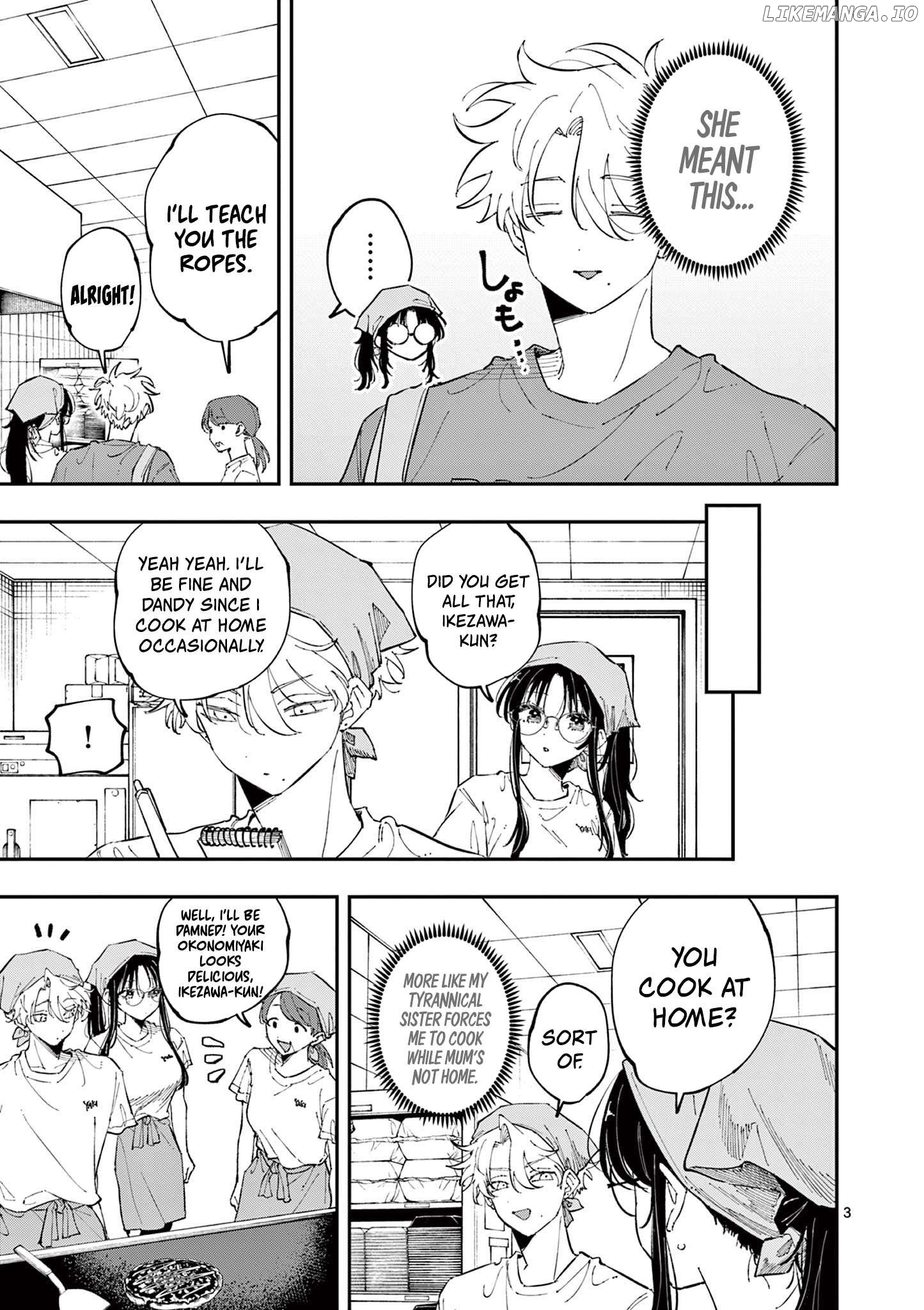 The Person Sitting Next to Me Looking at Me with Perverted Eyes Chapter 53 - page 3