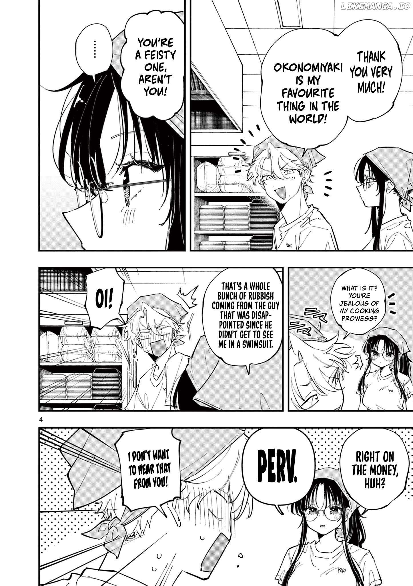 The Person Sitting Next to Me Looking at Me with Perverted Eyes Chapter 53 - page 4