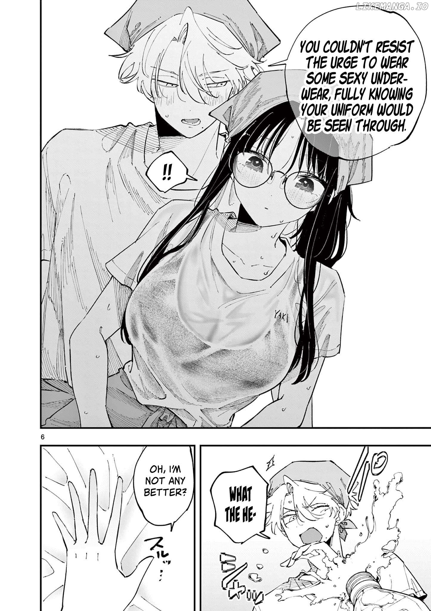 The Person Sitting Next to Me Looking at Me with Perverted Eyes Chapter 53 - page 6