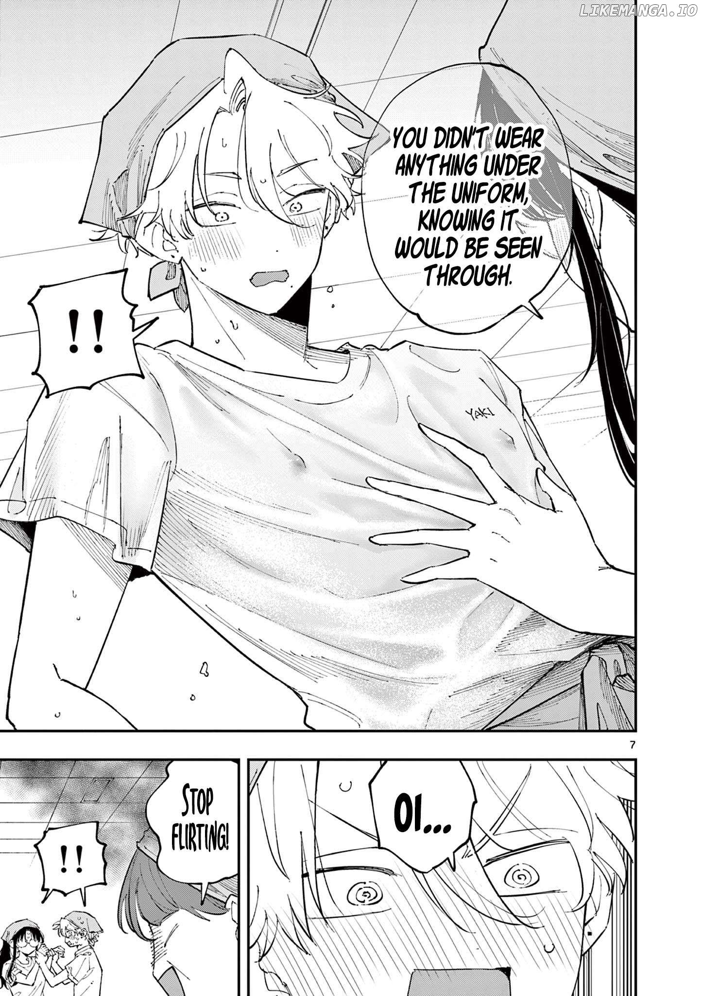 The Person Sitting Next to Me Looking at Me with Perverted Eyes Chapter 53 - page 7