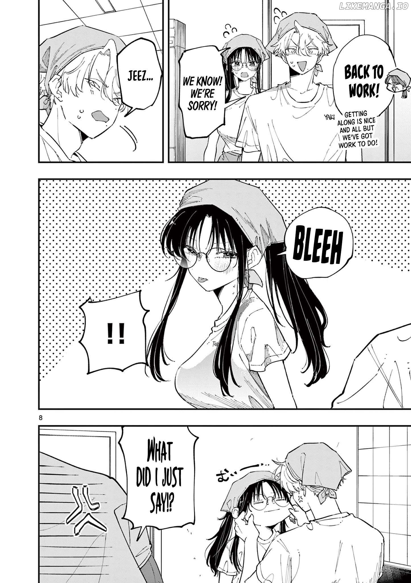 The Person Sitting Next to Me Looking at Me with Perverted Eyes Chapter 53 - page 8