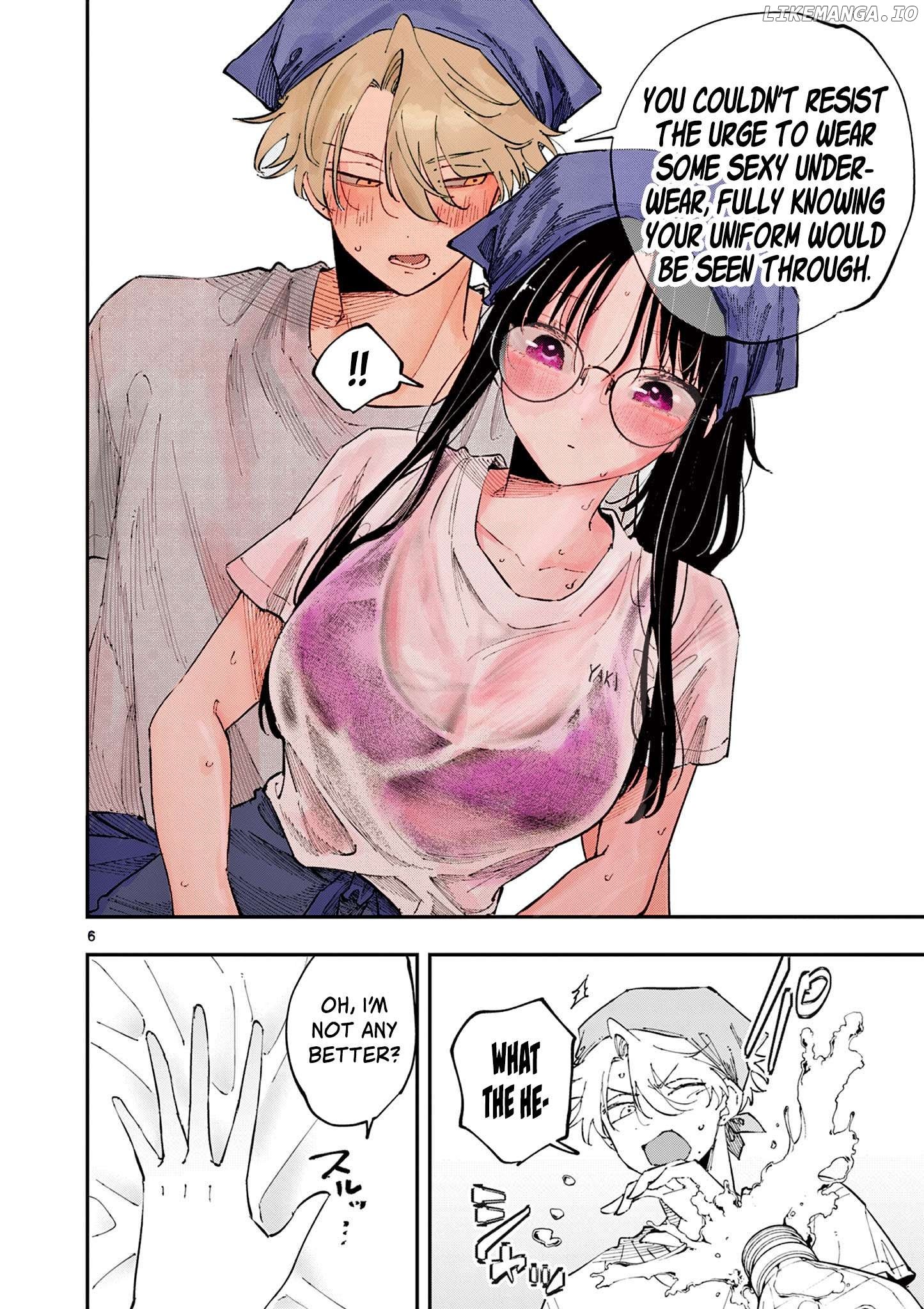 The Person Sitting Next to Me Looking at Me with Perverted Eyes Chapter 53 - page 9
