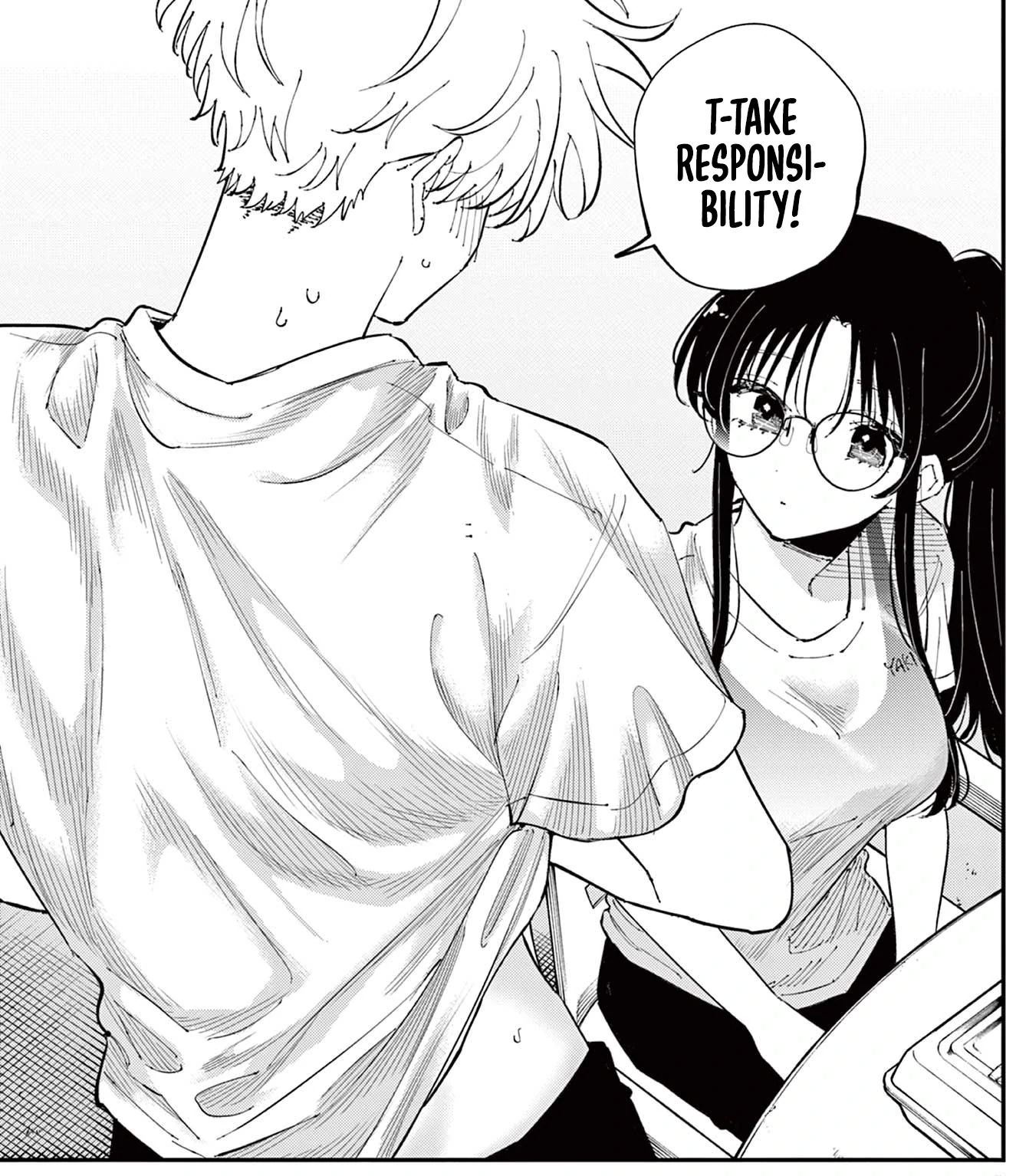 The Person Sitting Next to Me Looking at Me with Perverted Eyes Chapter 54 - page 9