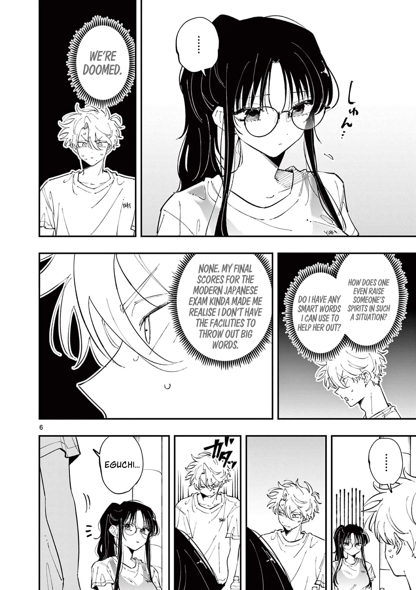 The Person Sitting Next to Me Looking at Me with Perverted Eyes Chapter 54 - page 6