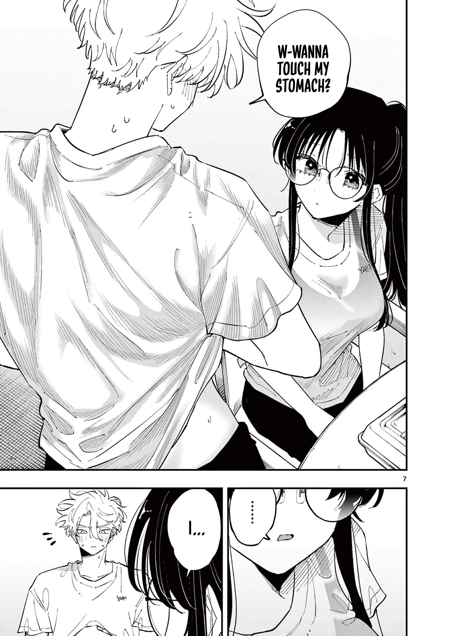 The Person Sitting Next to Me Looking at Me with Perverted Eyes Chapter 54 - page 7