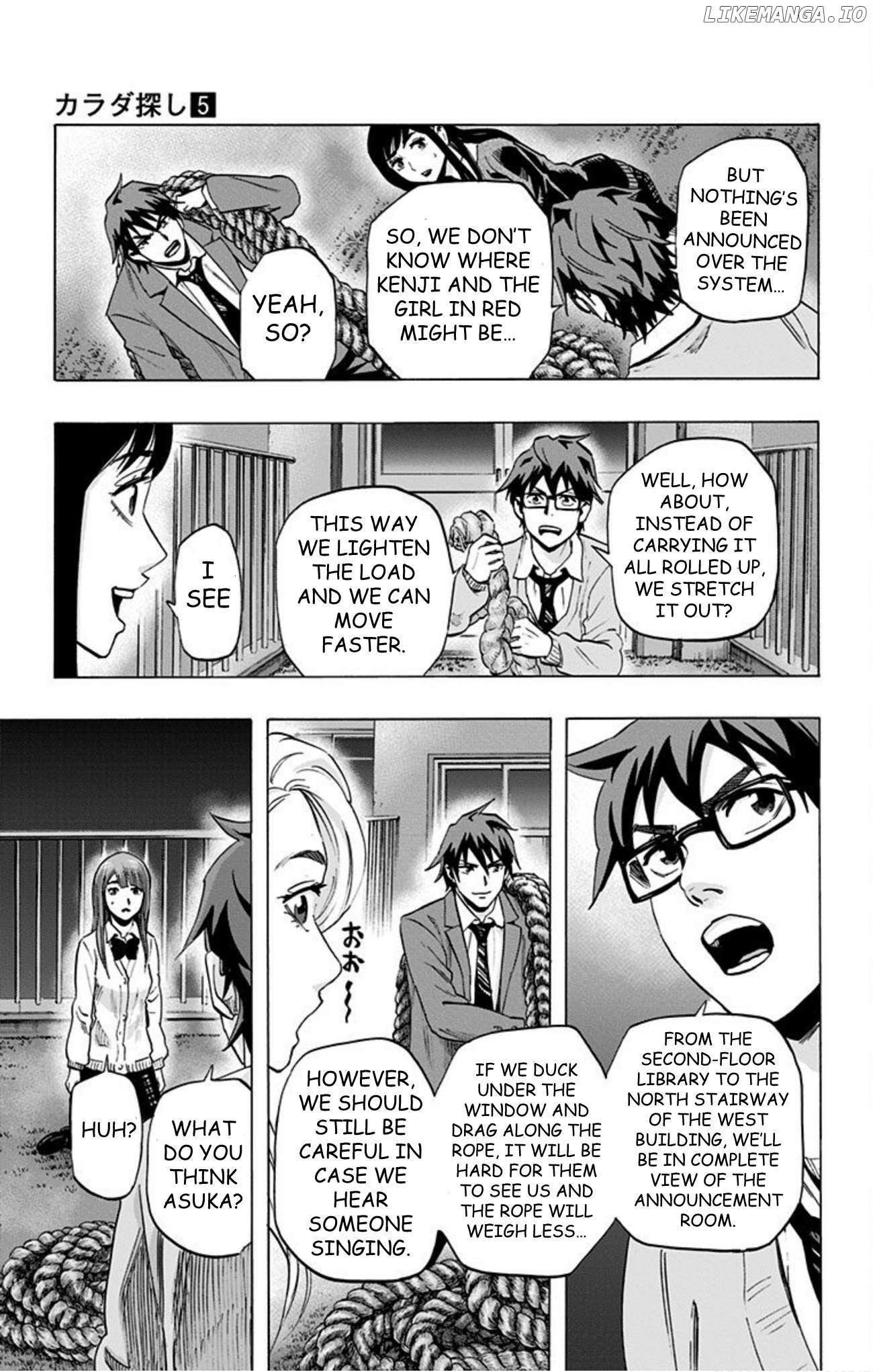 Karada Sagashi Chapter 38 - page 11
