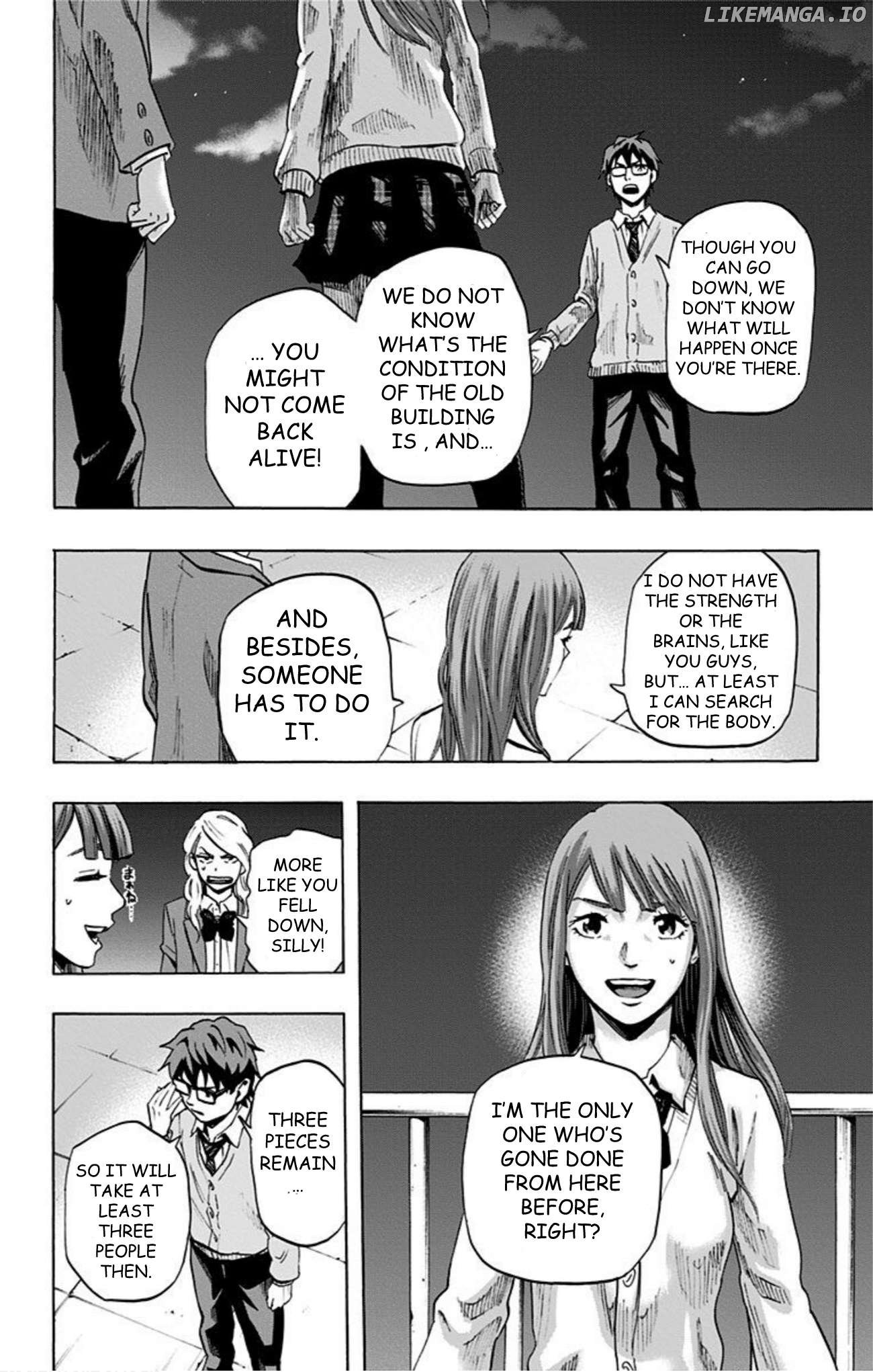 Karada Sagashi Chapter 38 - page 16