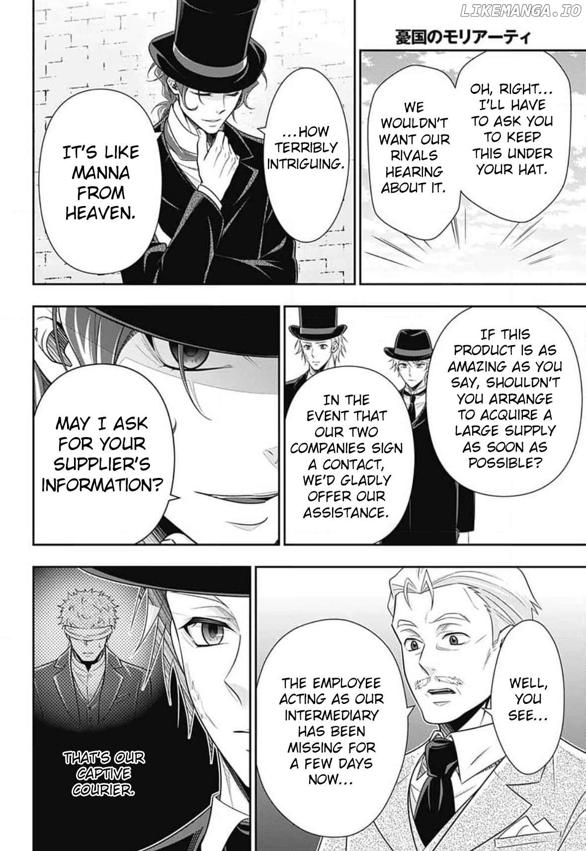 Yukoku no Moriarty Chapter 80 - page 35