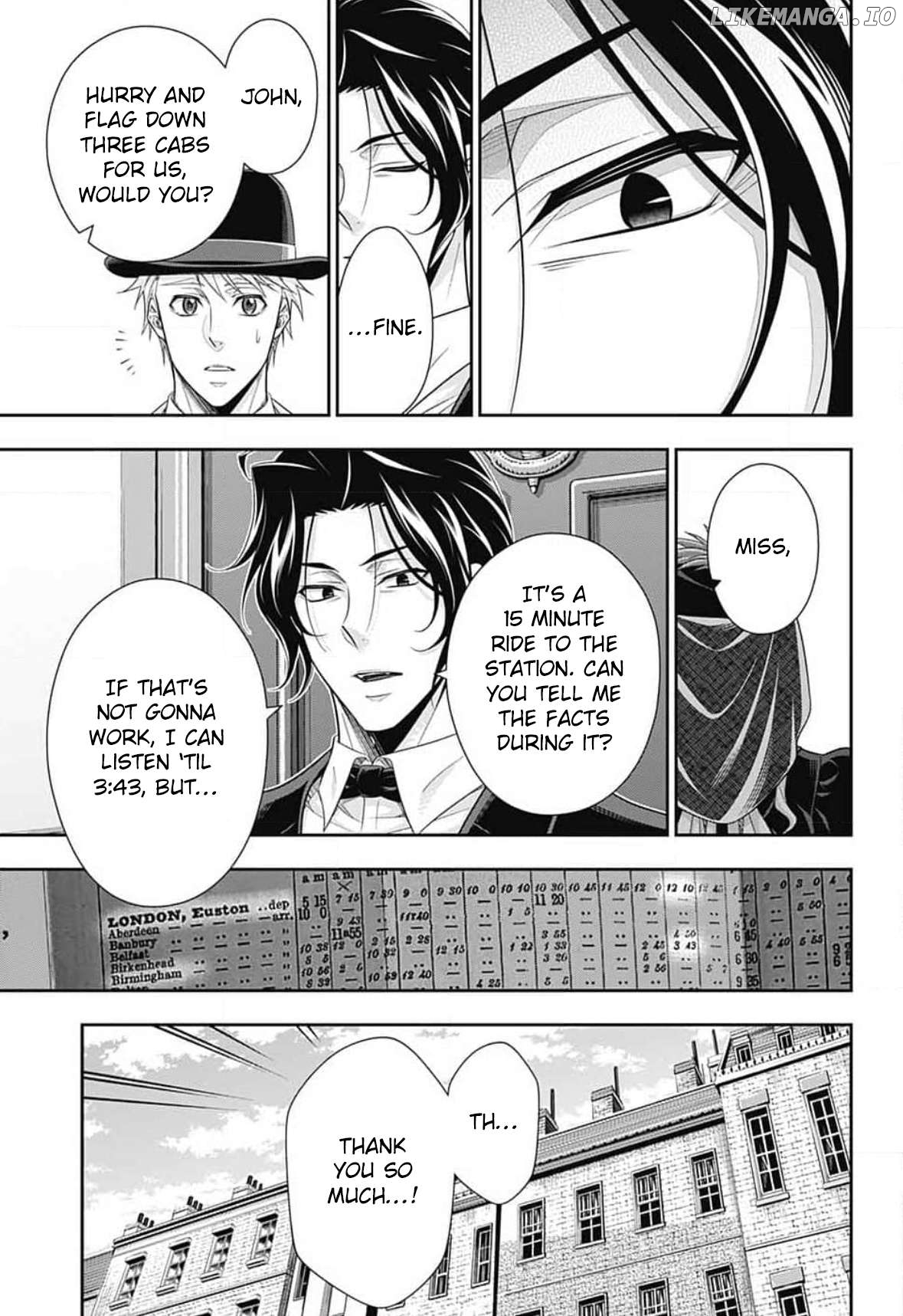 Yukoku no Moriarty Chapter 80 - page 6