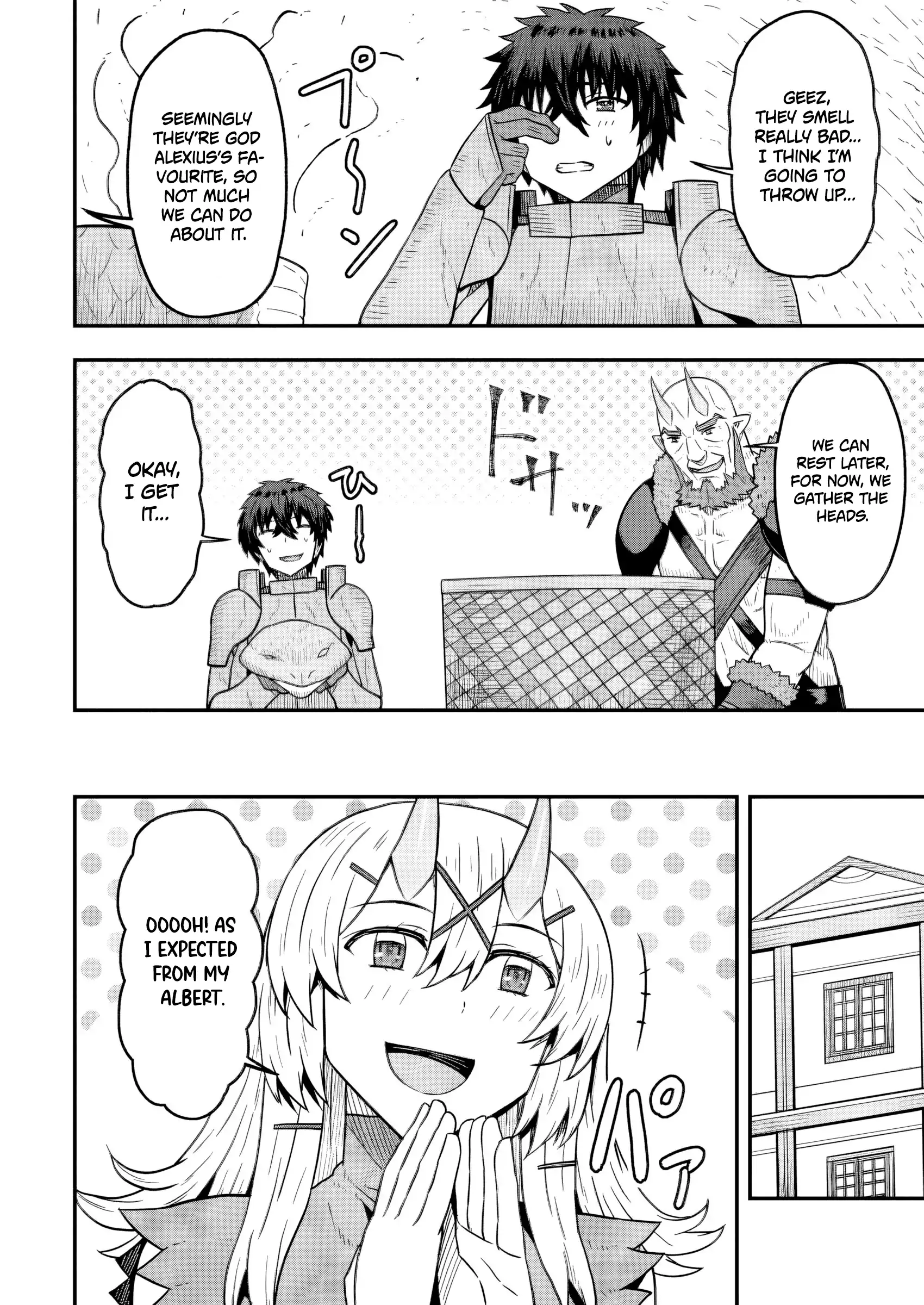 Isekai Saikyou no Yome desu ga, Yoru no Tatakai wa Ore no Hou ga Tsuyoi You desu ~Chiryaku o Ikashite Nariagaru Harem Senki~ Chapter 18 - page 14