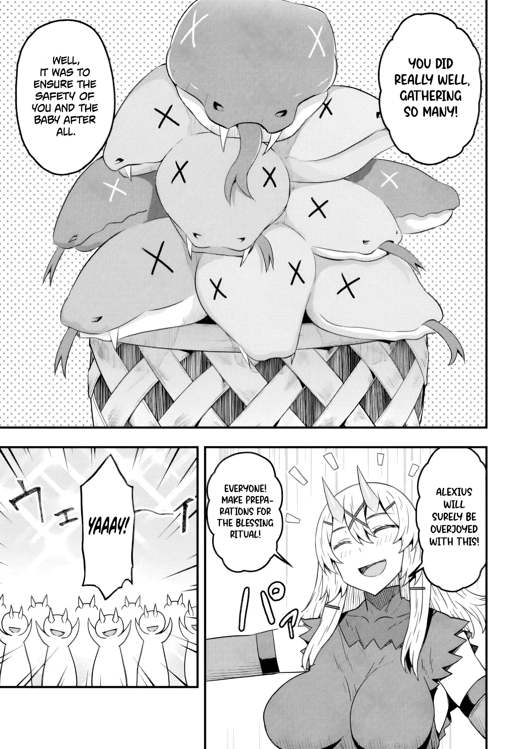 Isekai Saikyou no Yome desu ga, Yoru no Tatakai wa Ore no Hou ga Tsuyoi You desu ~Chiryaku o Ikashite Nariagaru Harem Senki~ Chapter 18 - page 15