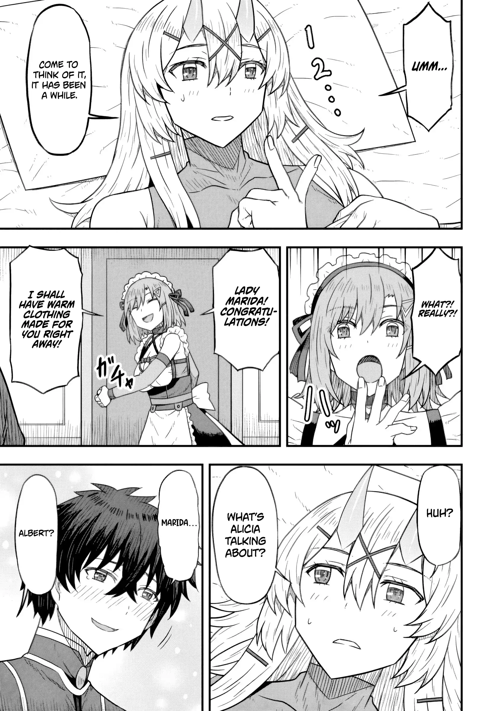 Isekai Saikyou no Yome desu ga, Yoru no Tatakai wa Ore no Hou ga Tsuyoi You desu ~Chiryaku o Ikashite Nariagaru Harem Senki~ Chapter 18 - page 3
