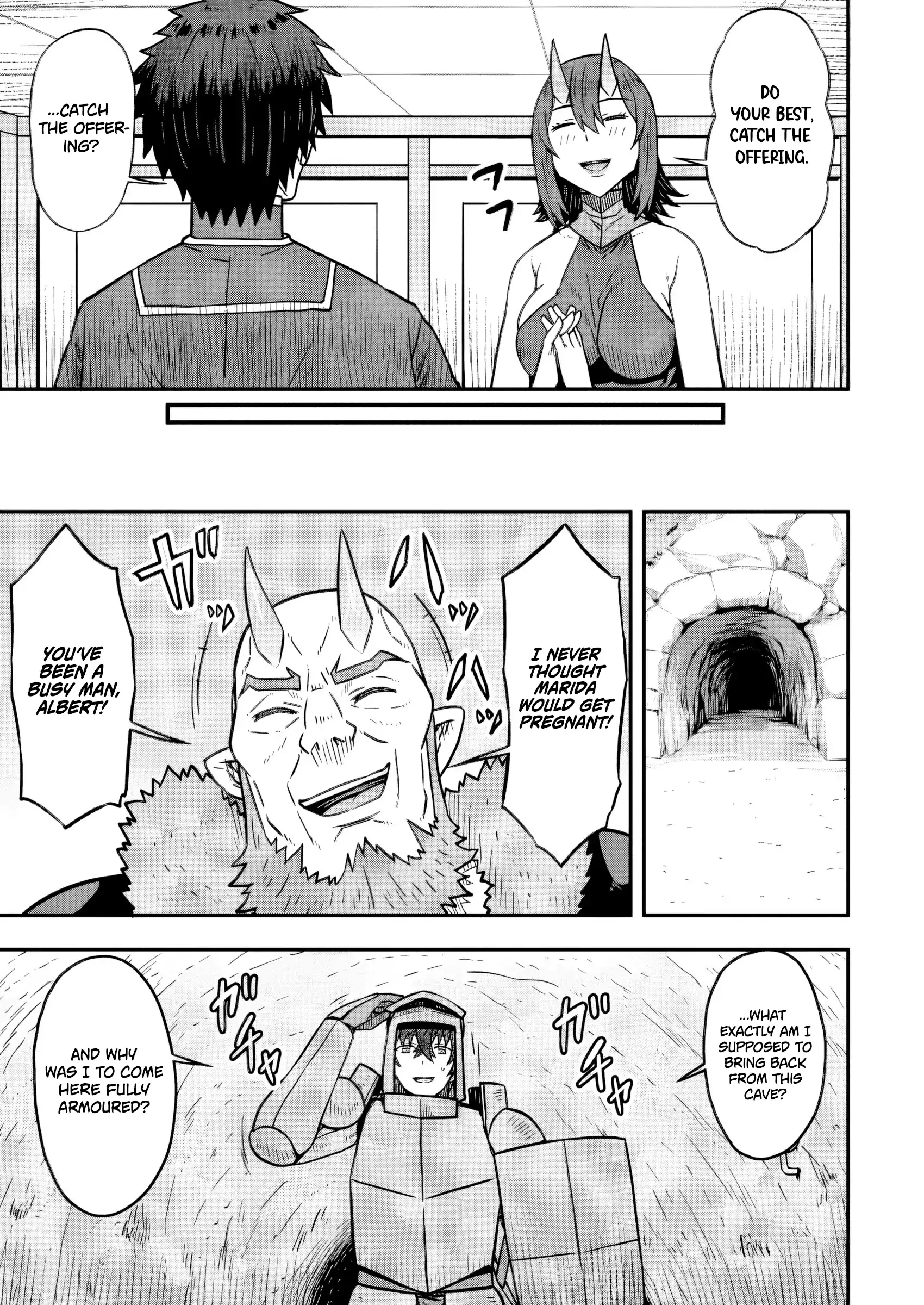 Isekai Saikyou no Yome desu ga, Yoru no Tatakai wa Ore no Hou ga Tsuyoi You desu ~Chiryaku o Ikashite Nariagaru Harem Senki~ Chapter 18 - page 5