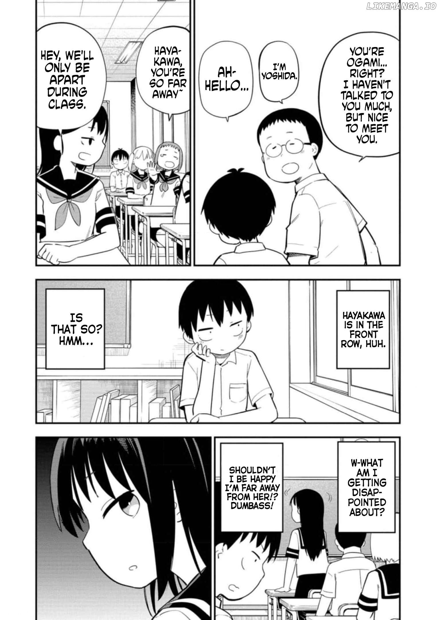Ōkami-kun wa Hayakawa-san ni katenai Chapter 14 - page 4